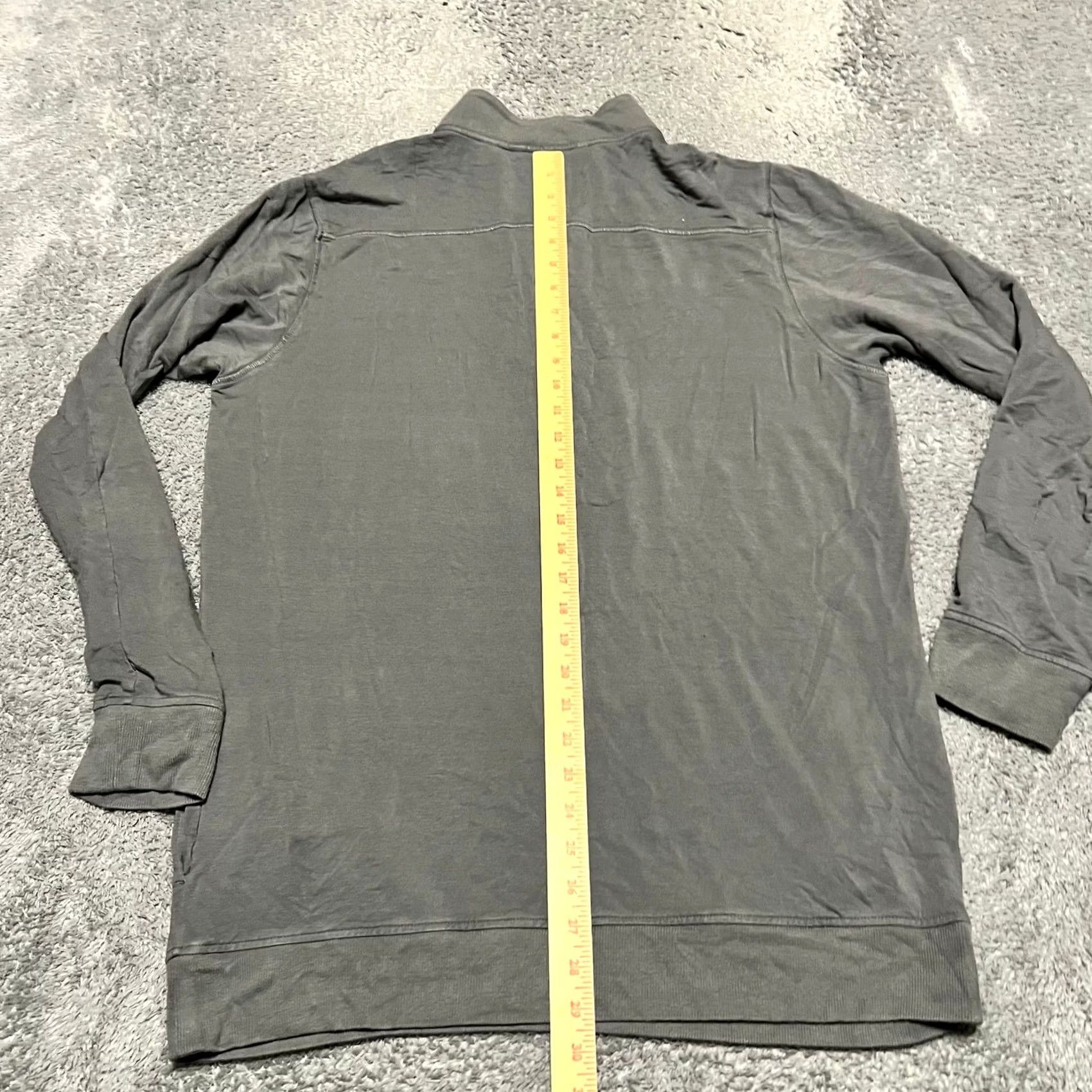 TravisMathew Travis Mathew Shirt XL Gray Performance Golf Quarter Zip Long Sleeve Mens Size US XL / EU 56 / 4 - 8 Thumbnail