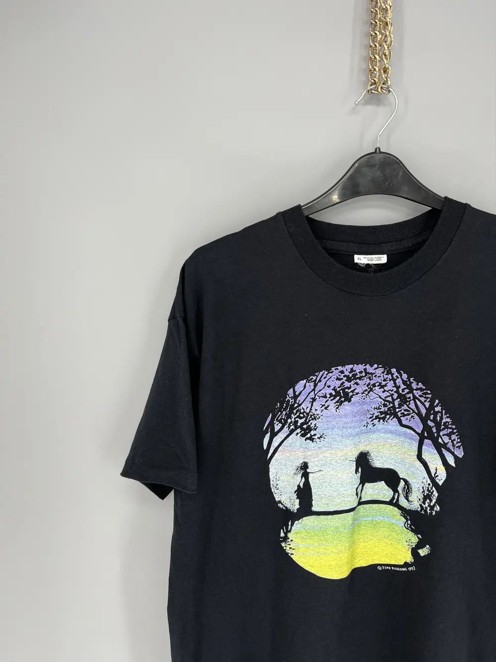 Vintage Very rare John Pickering vintage t-shirt 1992 Art Style Size US XL / EU 56 / 4 - 4 Thumbnail