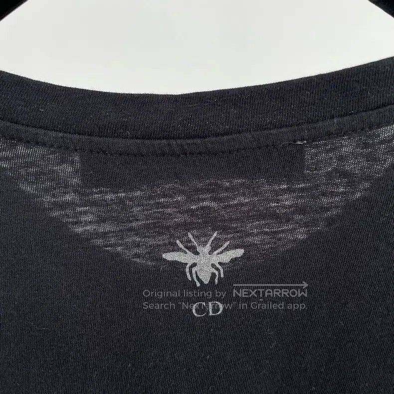 Dior Dior Black letter print T-shirt Size XS / US 0-2 / IT 36-38 - 5 Thumbnail