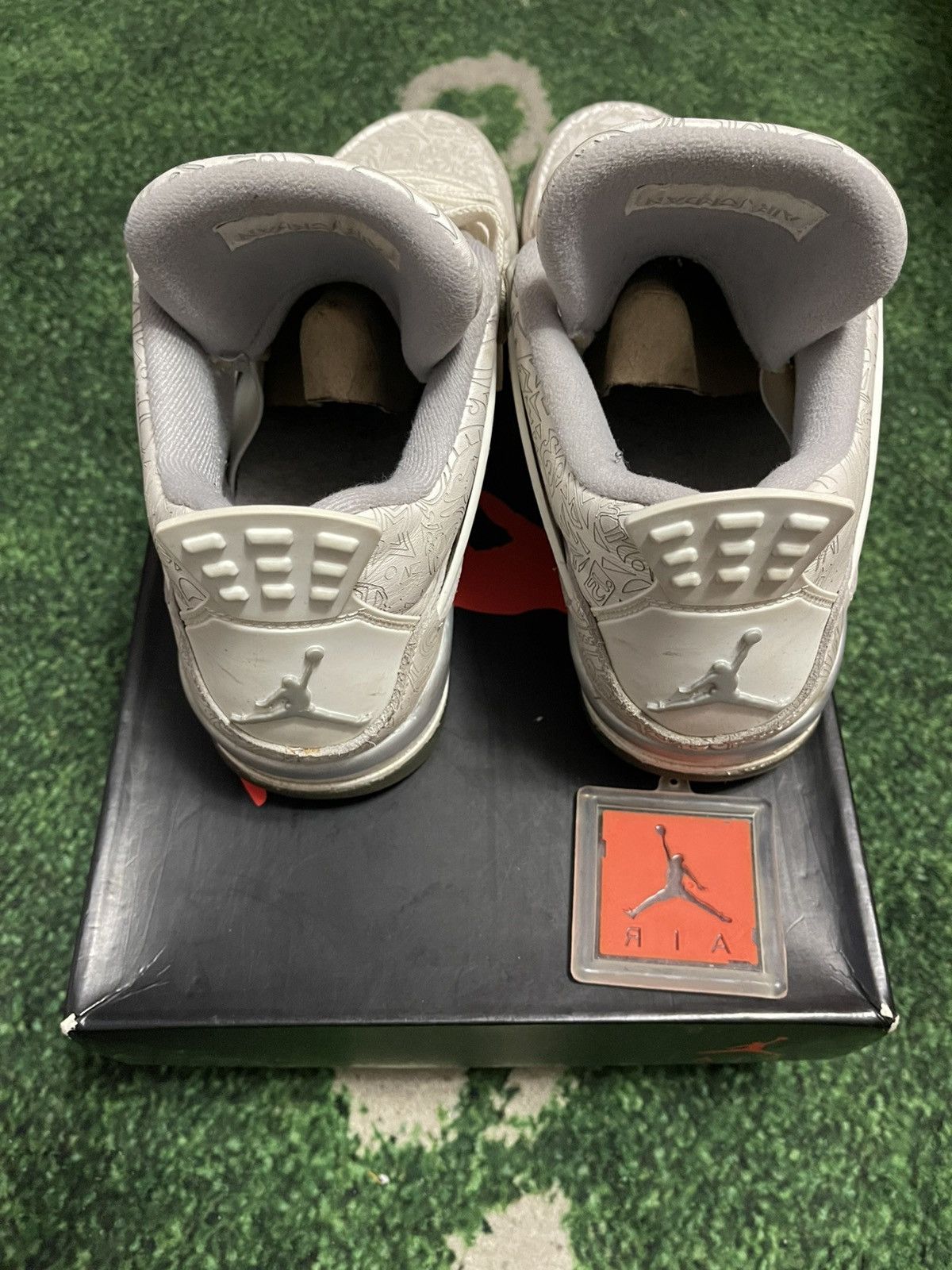 Jordan Brand × Nike Jordan Retro 4 “Laser” Size US 9.5 / EU 42-43 - 4 Thumbnail