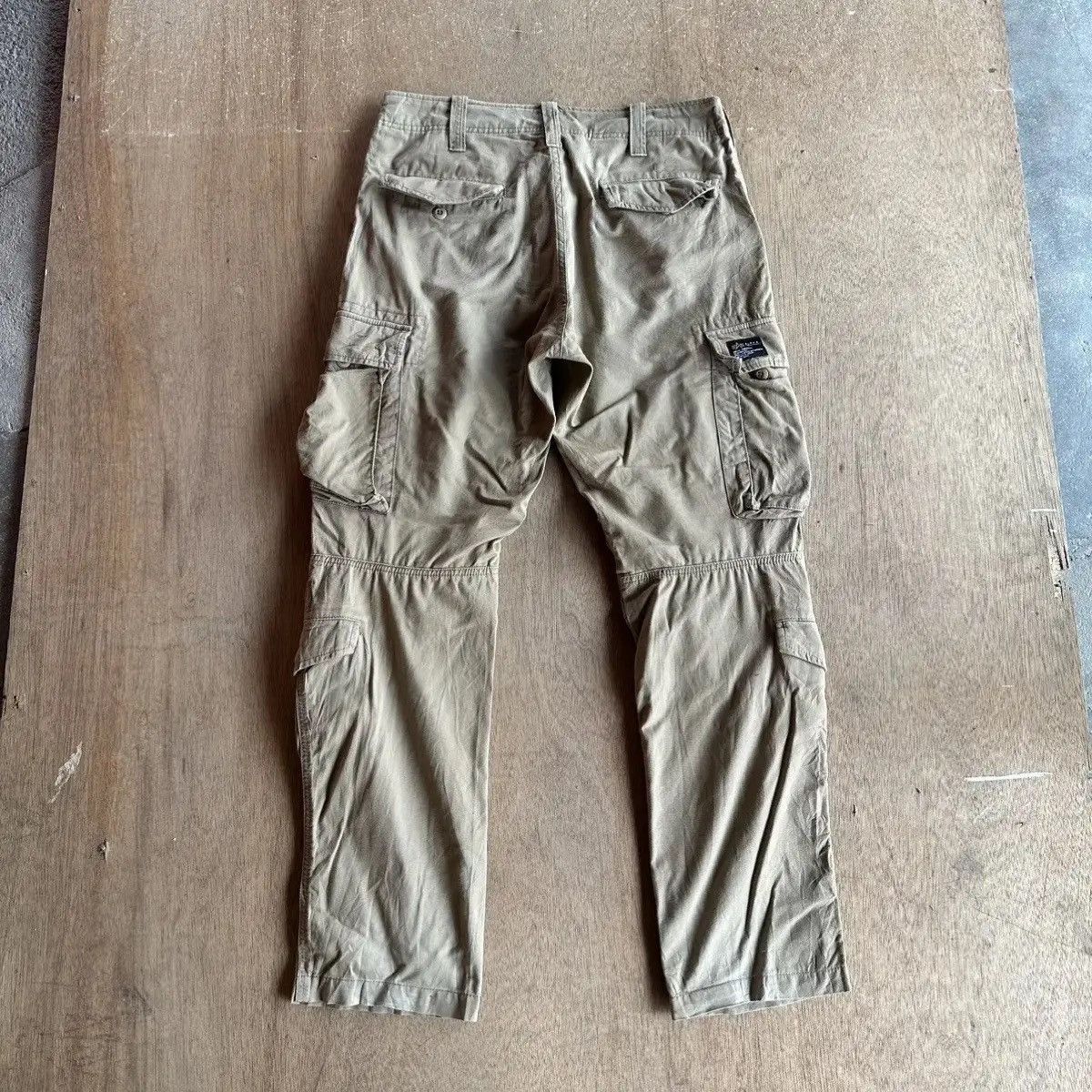 Japanese Brand BIG POCKET ALPHA INDUSTRIES TACTICAL MULTIPOCKET LOOSE CARGO Size US 33 - 11 Thumbnail