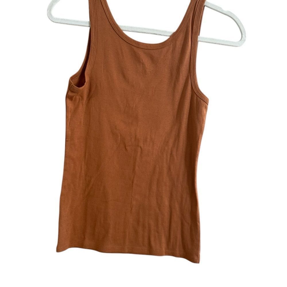Other A New Day Tan Fitted Sleeveless Tank Top Size S / US 4 / IT 40 - 10 Thumbnail