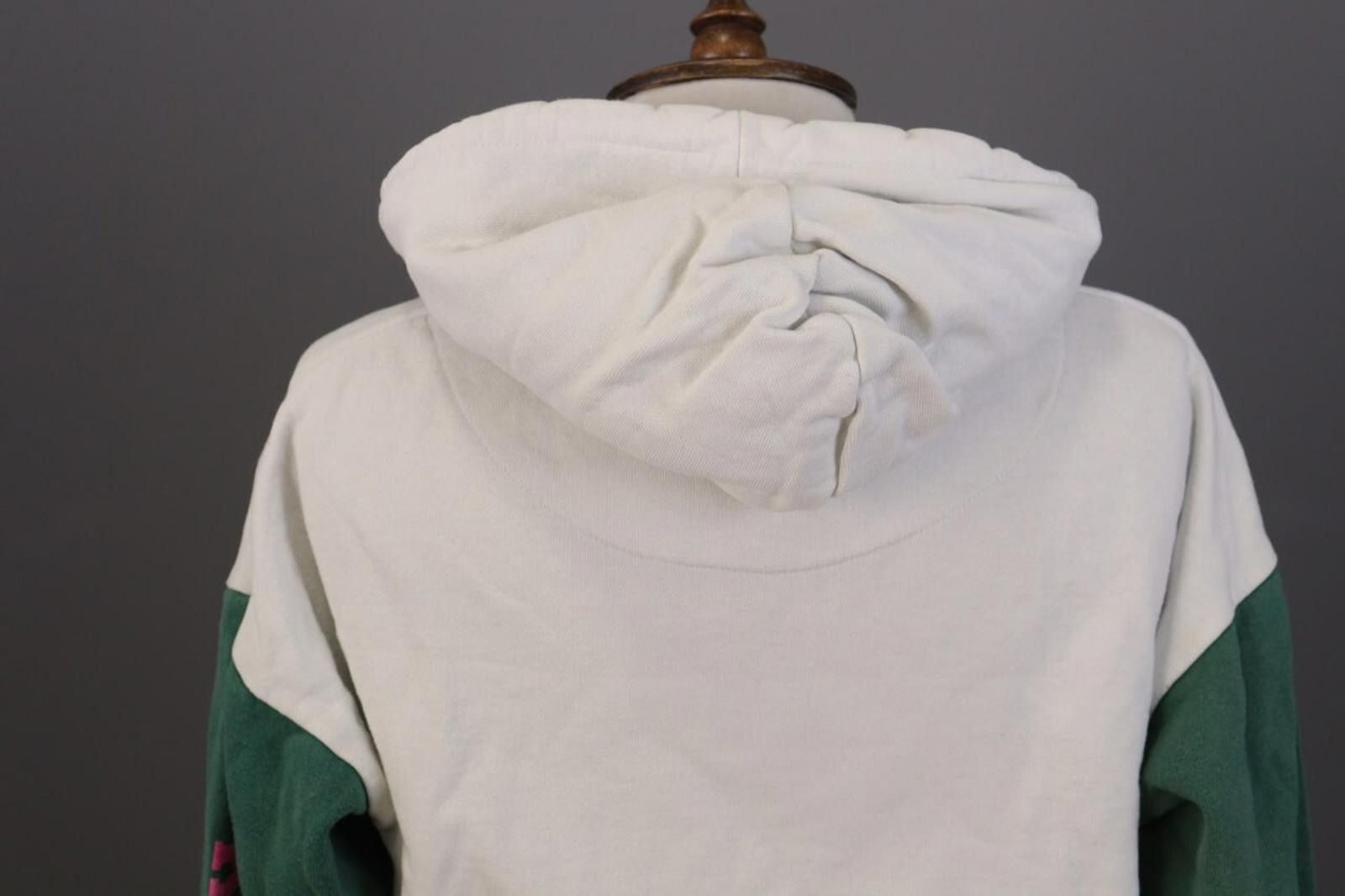 Karl Kani Karl Kani White Hooded Cropped Sweatshirt Sweater Size XS Size XS / US 0-2 / IT 36-38 - 11 Thumbnail