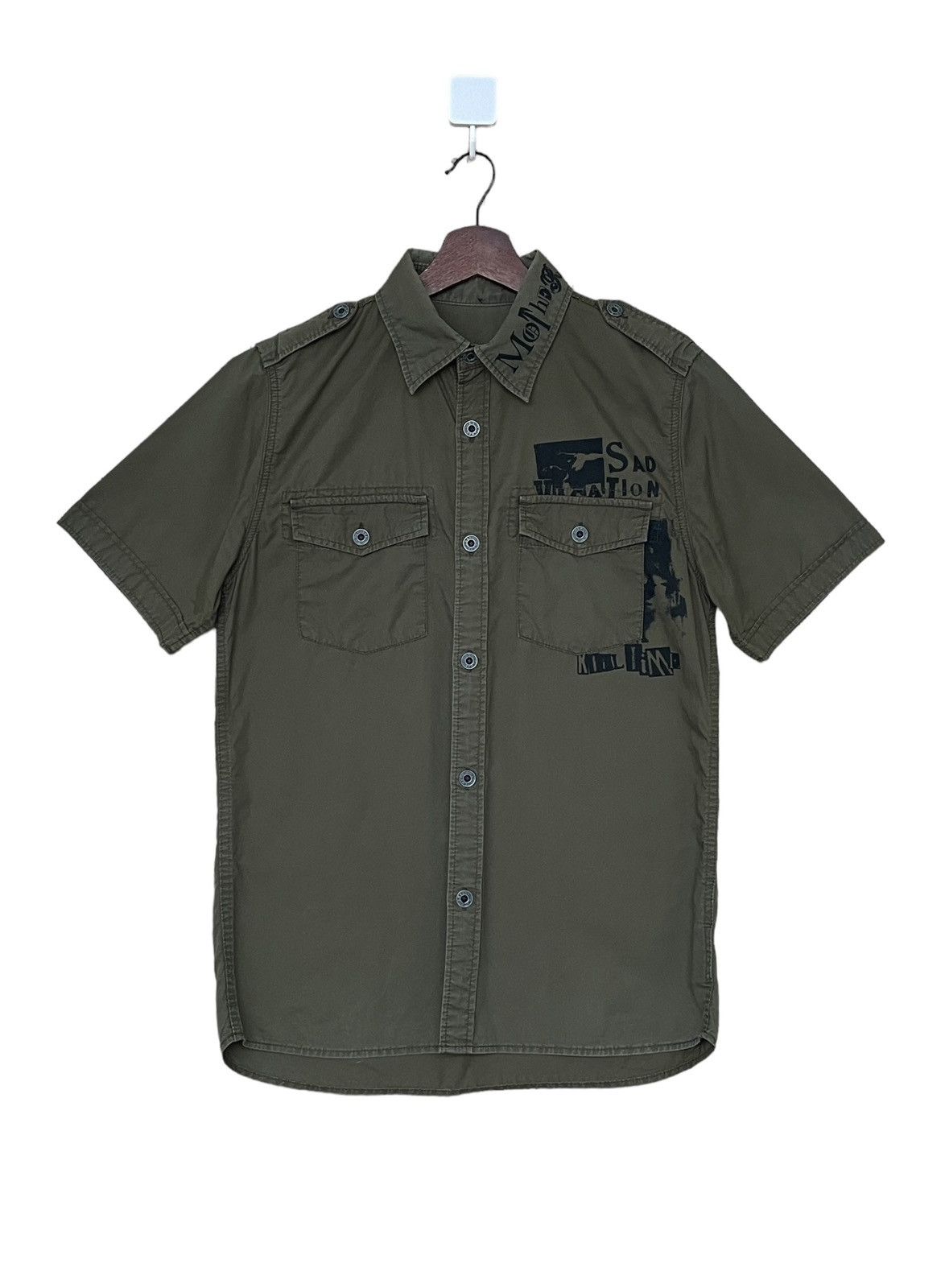 Hysteric Glamour × Japanese Brand Vintage Japanese Brand Hysteric Glamour Shirt 2000s Size US M / EU 48-50 / 2 - 1 Thumbnail