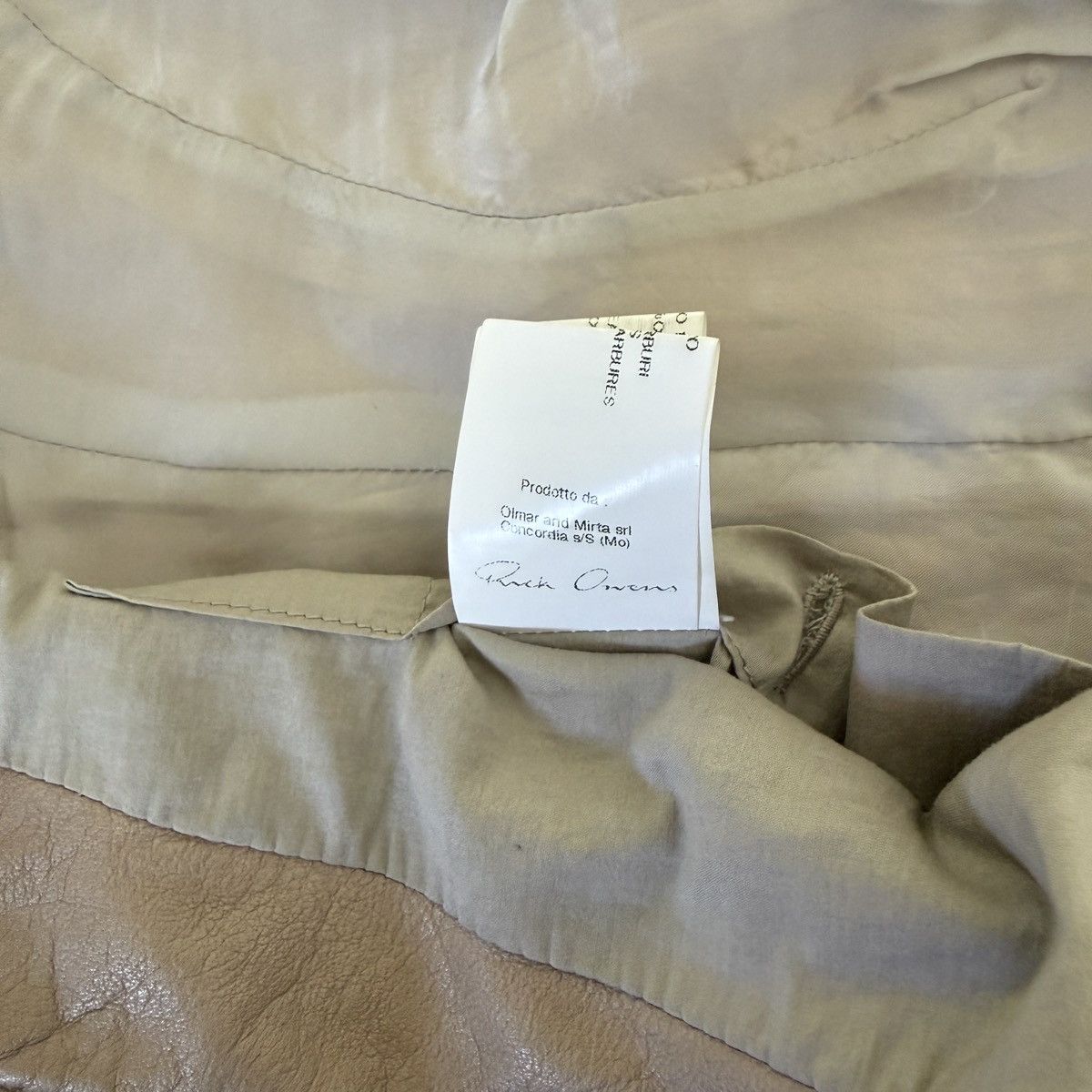 Rick Owens Archival Rick Owens Asymmetrical Leather Jacket Vintage Size S / US 4 / IT 40 - 9 Thumbnail
