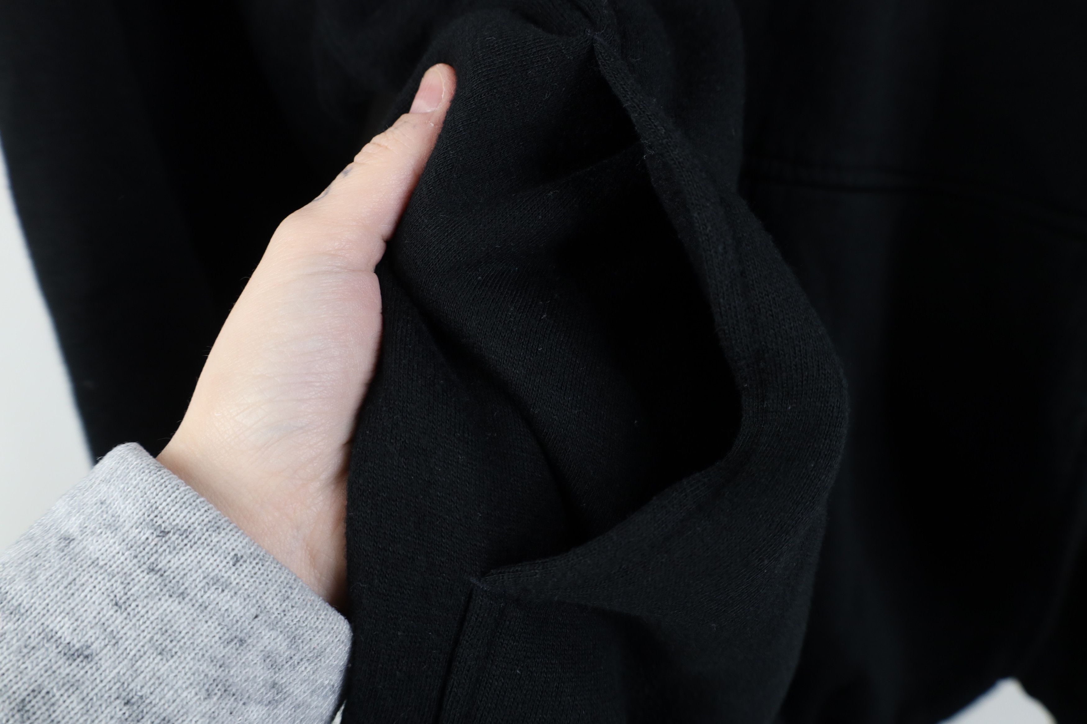 Vintage Vintage 90s Streetwear Heavy Thermal Waffle Lined Hoodie Size US XL / EU 56 / 4 - 8 Thumbnail