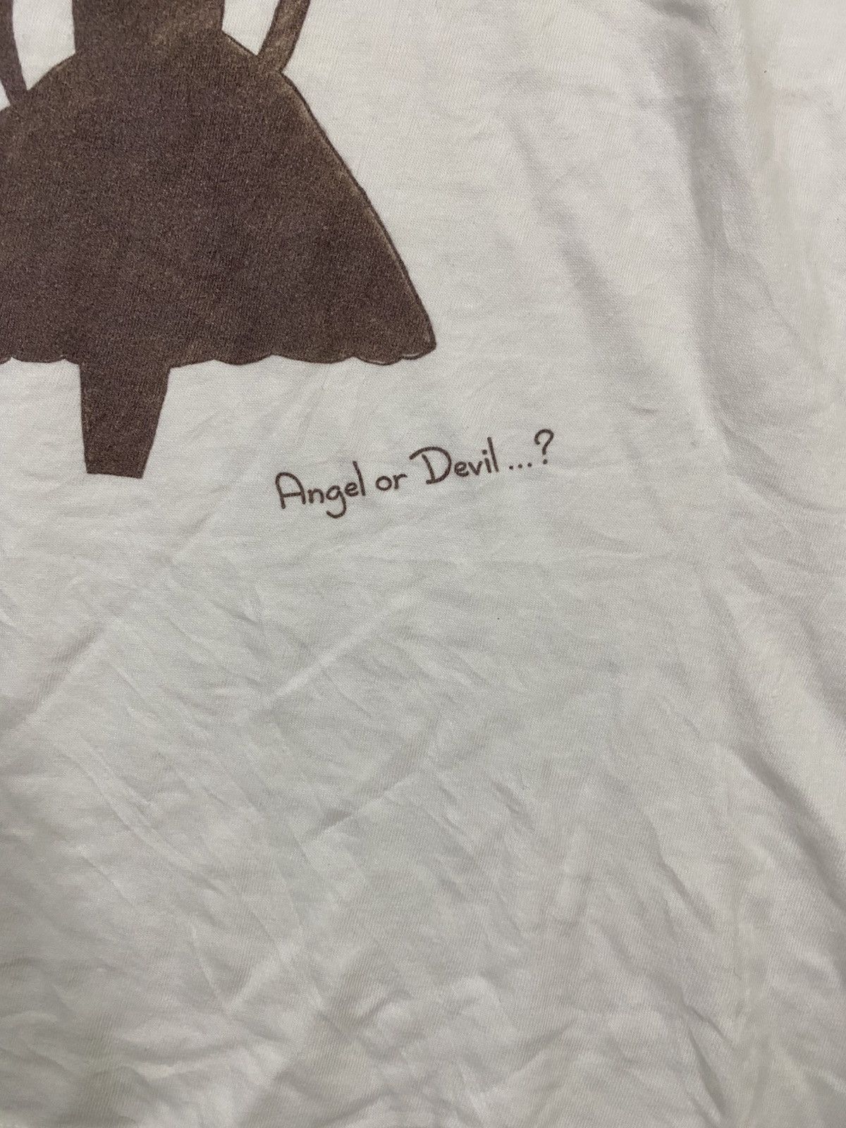 Anime × Japanese Brand × Vintage Vintage japanase anime sk48 angel or devil tshirt Size US XL / EU 56 / 4 - 8 Thumbnail