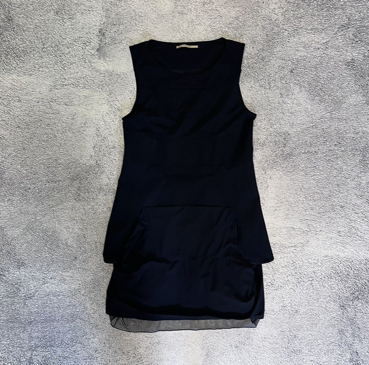 Marithe + Francois Girbaud Marithé François Girbaud Tech Dress Sleeveless Pockets Size M / US 6-8 / IT 42-44 - 4 Thumbnail