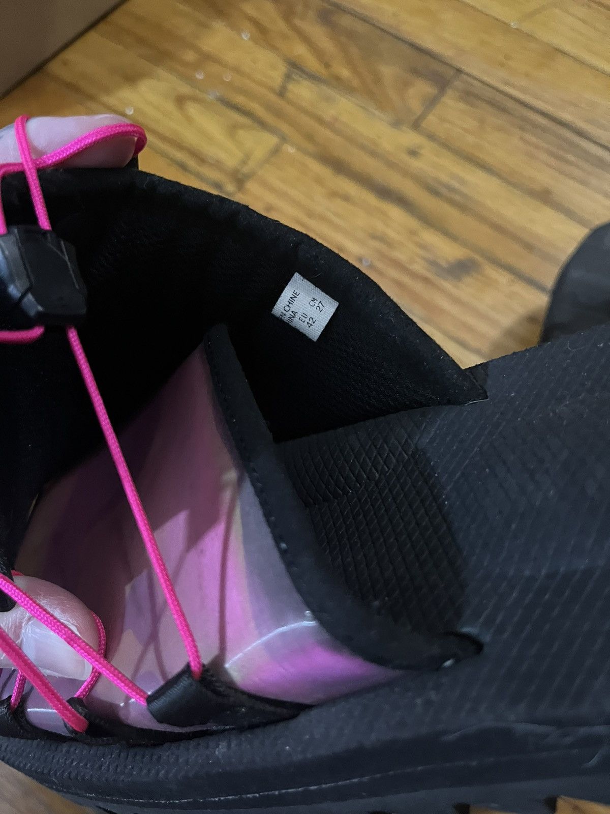 Bape Bape suicoke slides iridescent pink Size US 9 / EU 42 - 6 Thumbnail