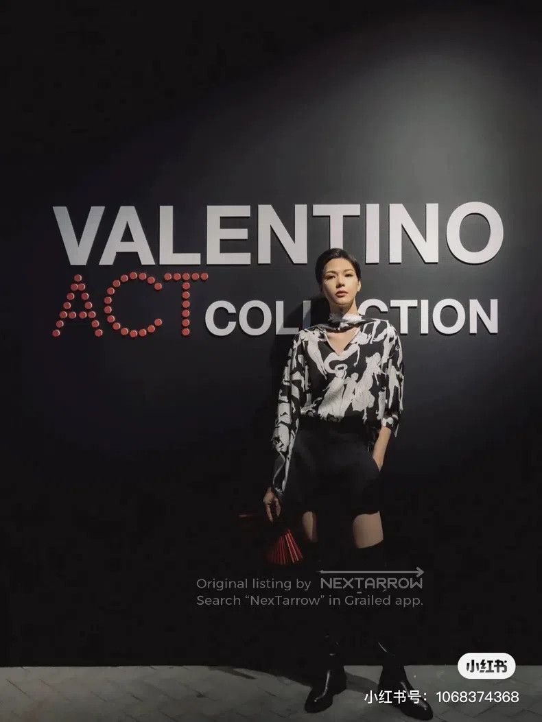 Valentino Valentino The main line mulberry silk show shirt Size XS / US 0-2 / IT 36-38 - 8 Thumbnail
