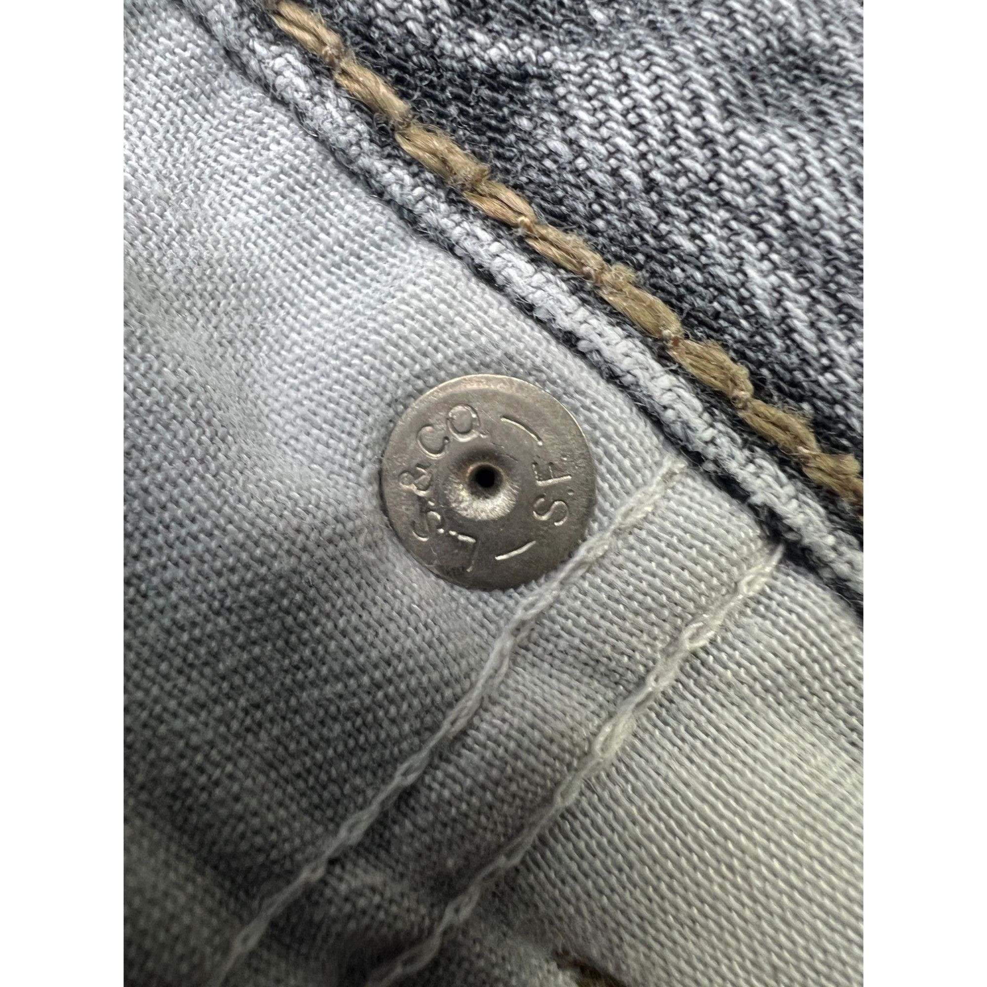 Levi's Vintage Clothing Levi’s 615 Vintage Orange Tab Gray Denim Jeans Pants (Y1058) Size US 33 - 9 Thumbnail