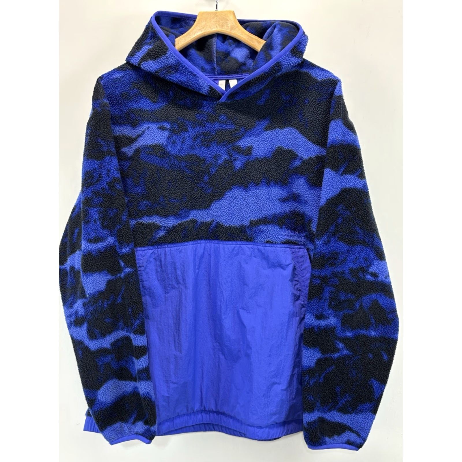 Adidas Adidas Hoodie Men XL Allover Print Sonic Ink Colorful Logo Fleece Pockets Pullover Long Sleeve Sports Casual Size US XL / EU 56 / 4 - 2 Thumbnail