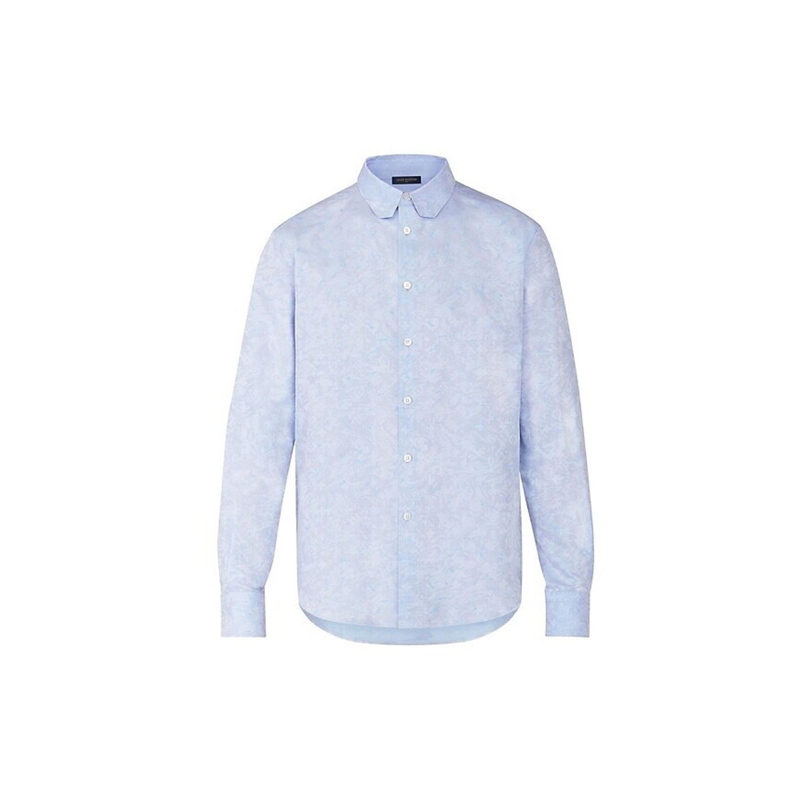Louis Vuitton Louis Vuitton Regular Shirt DNA Collar Monogram Long Sleeve Size US S / EU 44-46 / 1 - 3 Thumbnail