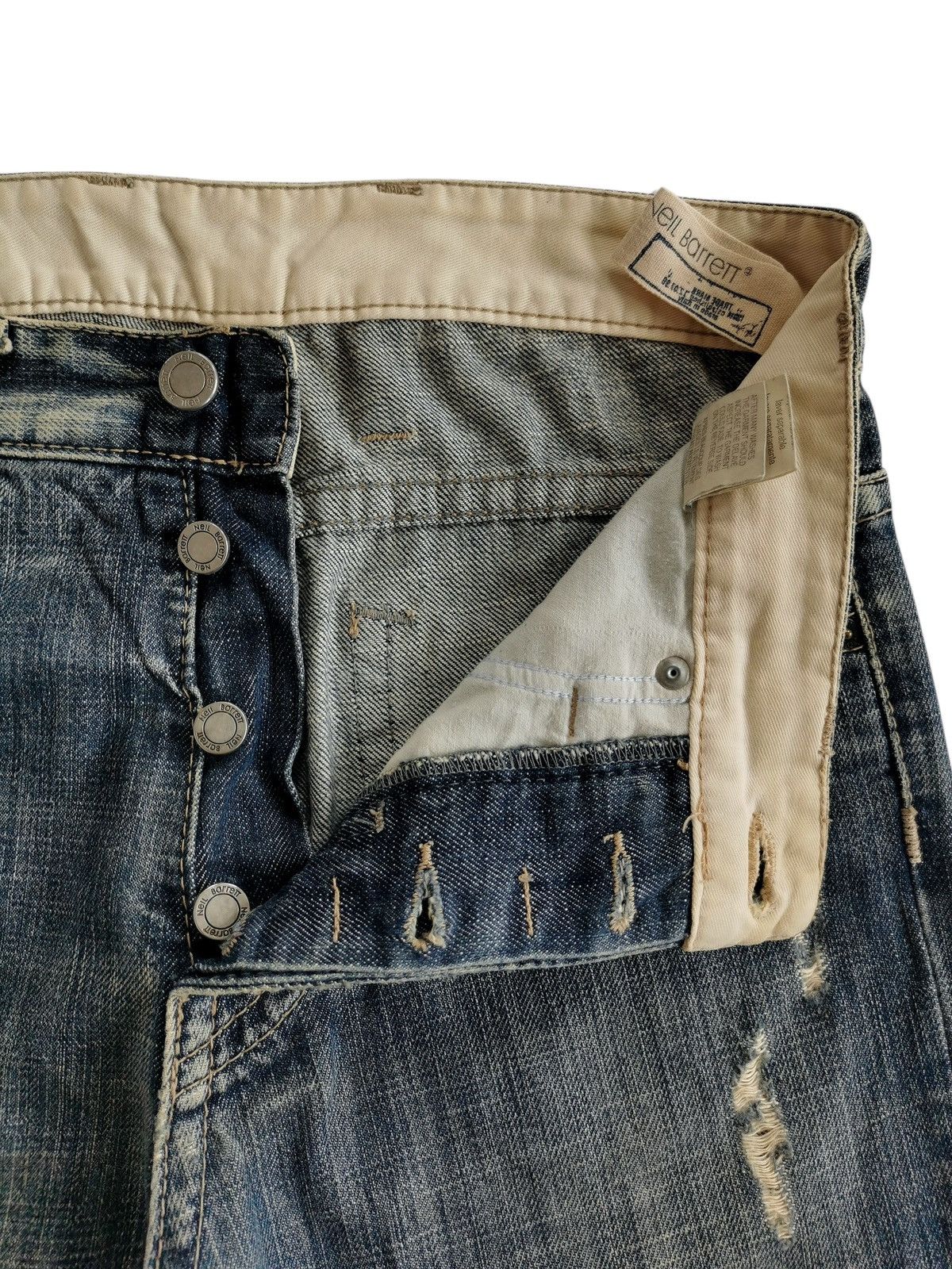 Neil Barrett Neil Barrett distressed flare,bootcut jeans Size US 30 / EU 46 - 10 Thumbnail