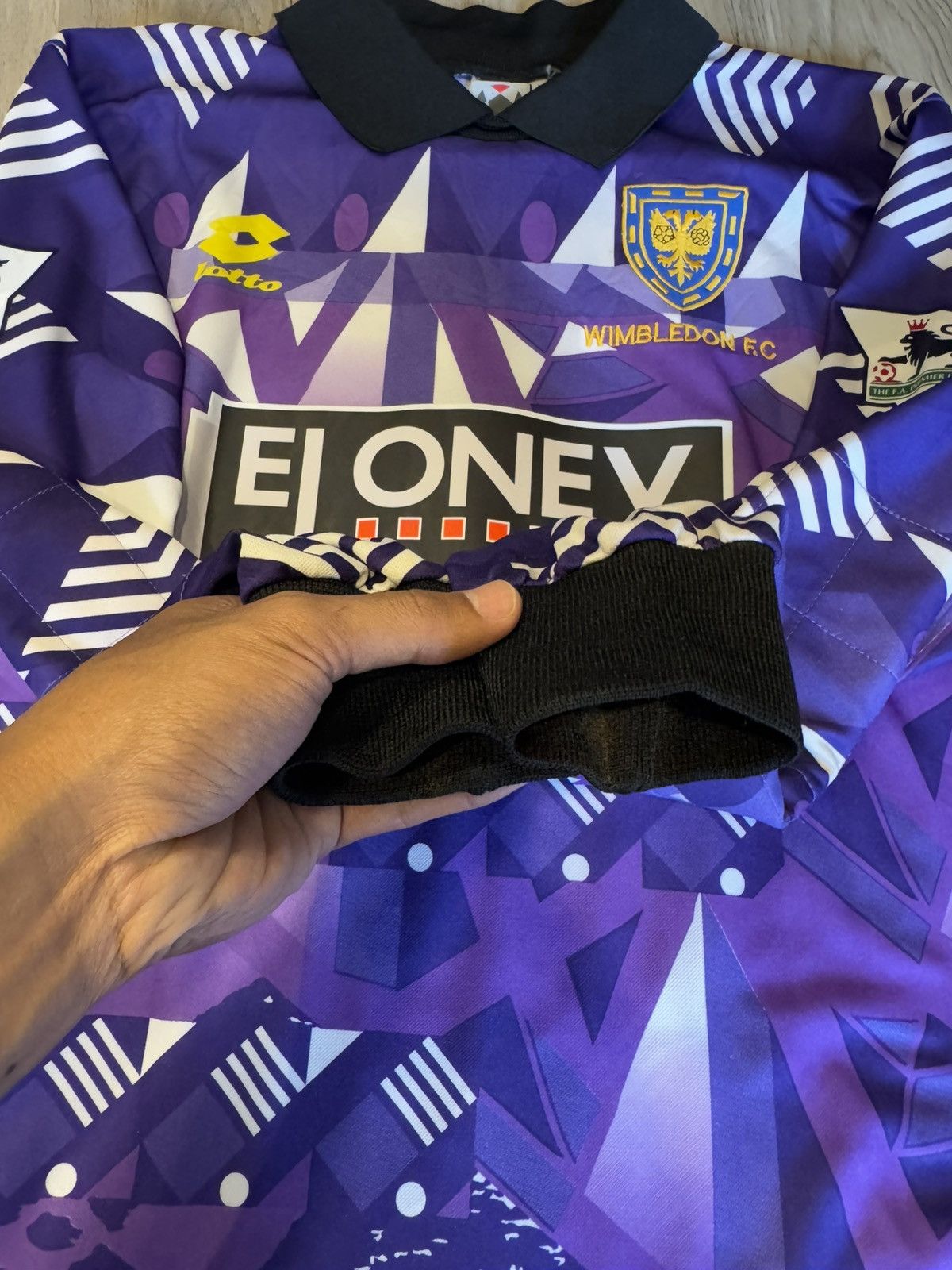 Lotto Sport GOALKEEPER WIMBLEDON FC 1996-97 HOME SHIRT JERSEY 🔥RARE🔥 Size US M / EU 48-50 / 2 - 5 Thumbnail