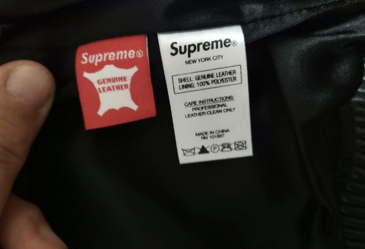 Supreme Supreme skull leather jacket Large size new Size US L / EU 52-54 / 3 - 5 Thumbnail