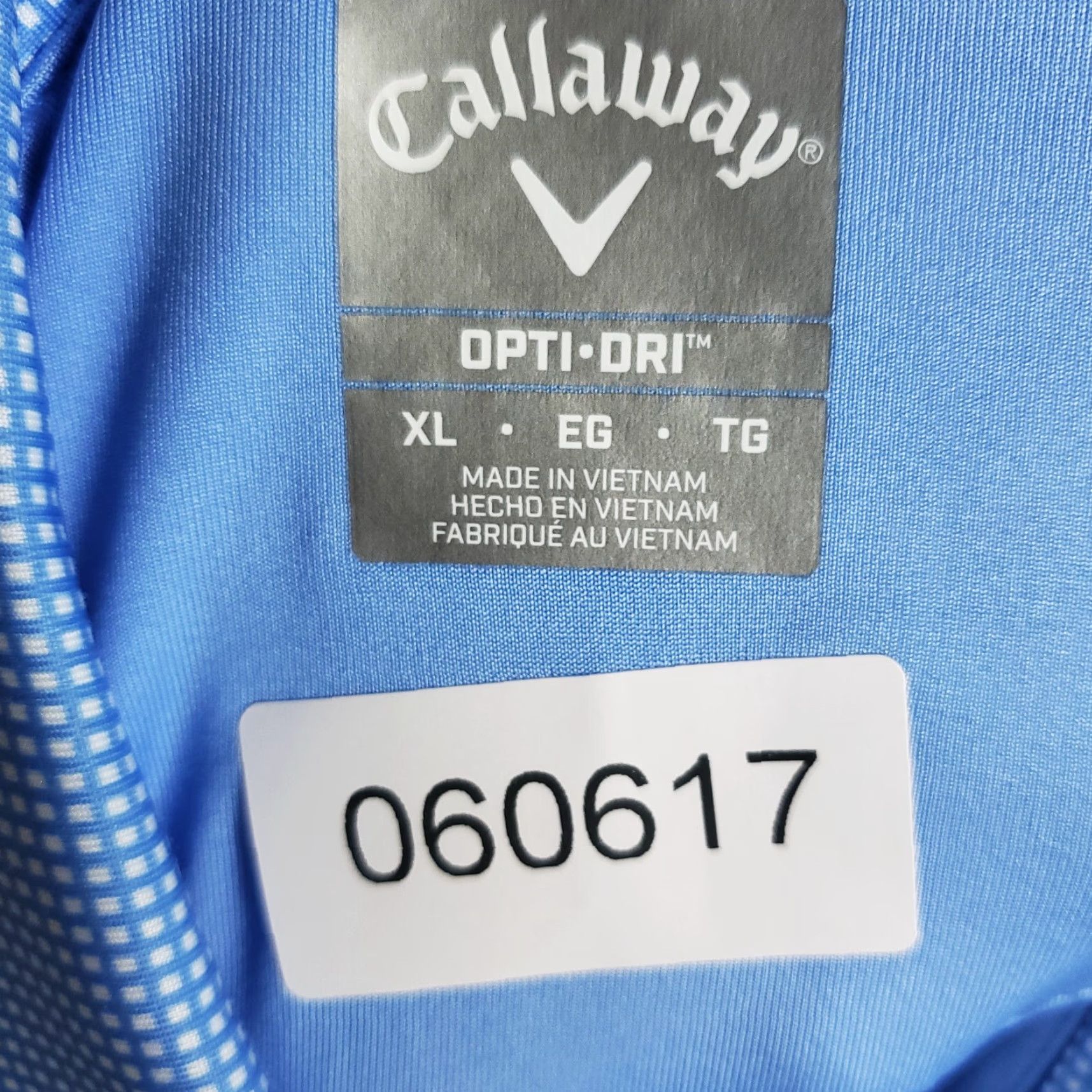 Callaway Callaway Polo Shirt Mens XL Blue Opti Dri Fit Golf Short Sleeve Polo Shirt Size US XL / EU 56 / 4 - 7 Thumbnail