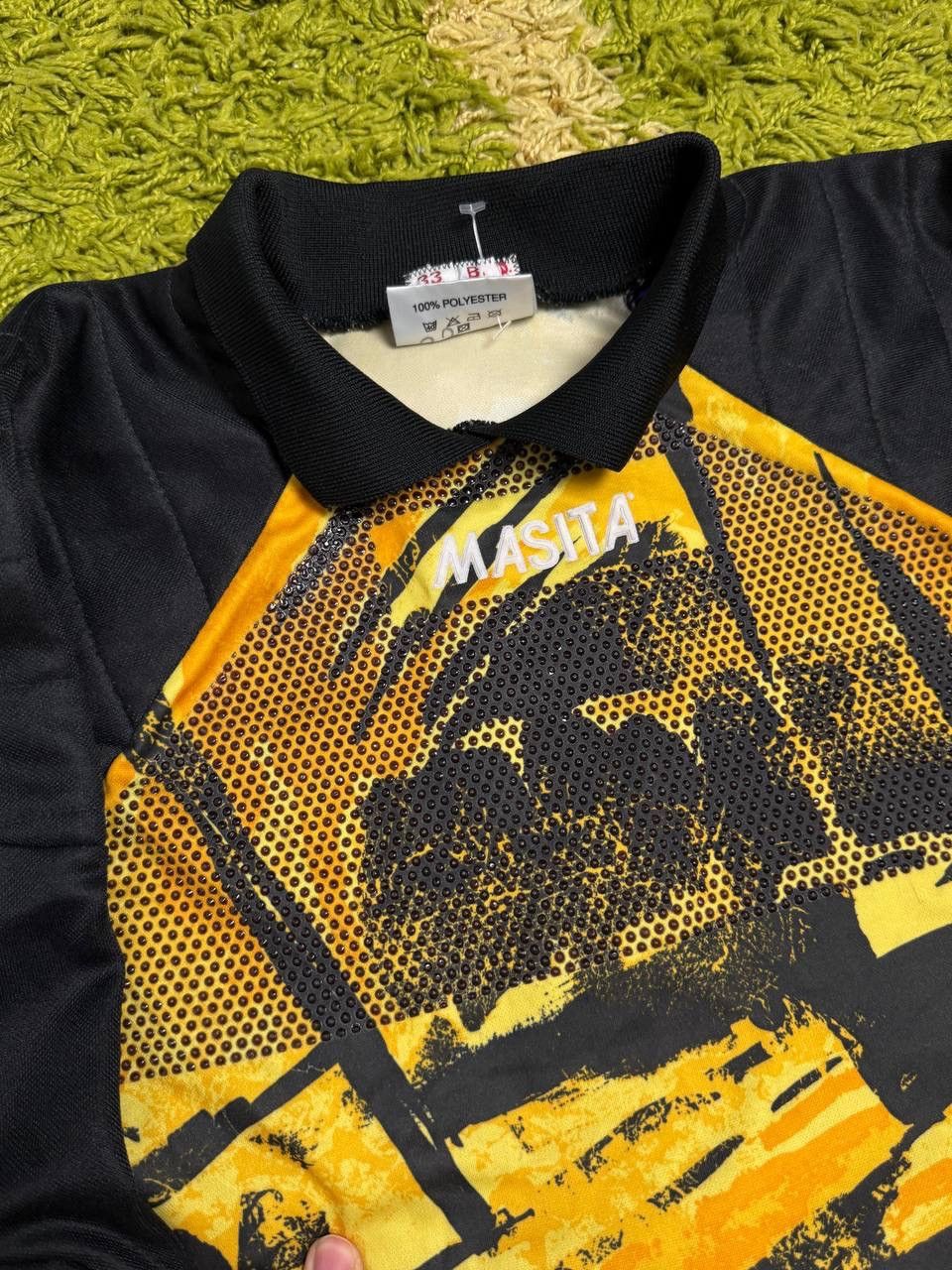 Vintage MASITA RARE 90s XL #1 FOOTBALL SOCCER SHIRT adidas style Size US S / EU 44-46 / 1 - 3 Thumbnail
