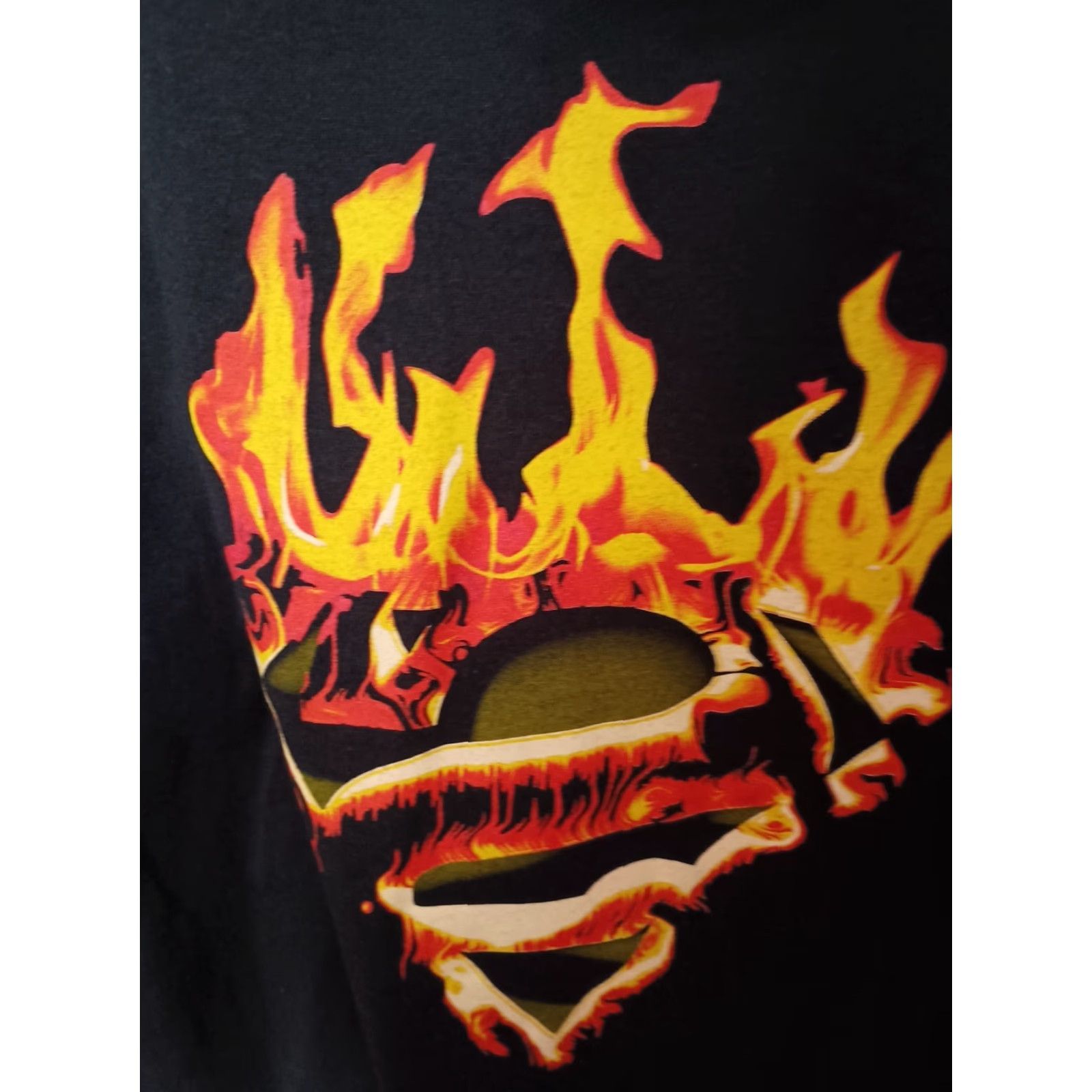 Gildan Official St Louis Fire Department Superman Flame T-shirt Size XL Mens Size US XL / EU 56 / 4 - 3 Thumbnail