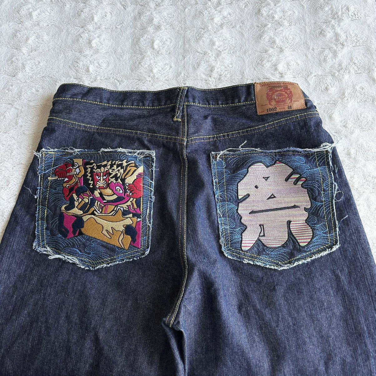 RMC Jeans Vintage Red Monkey Company RMC Jeans Mens 38x28 Tag 40 Dark Size US 38 / EU 54 - 1 Thumbnail