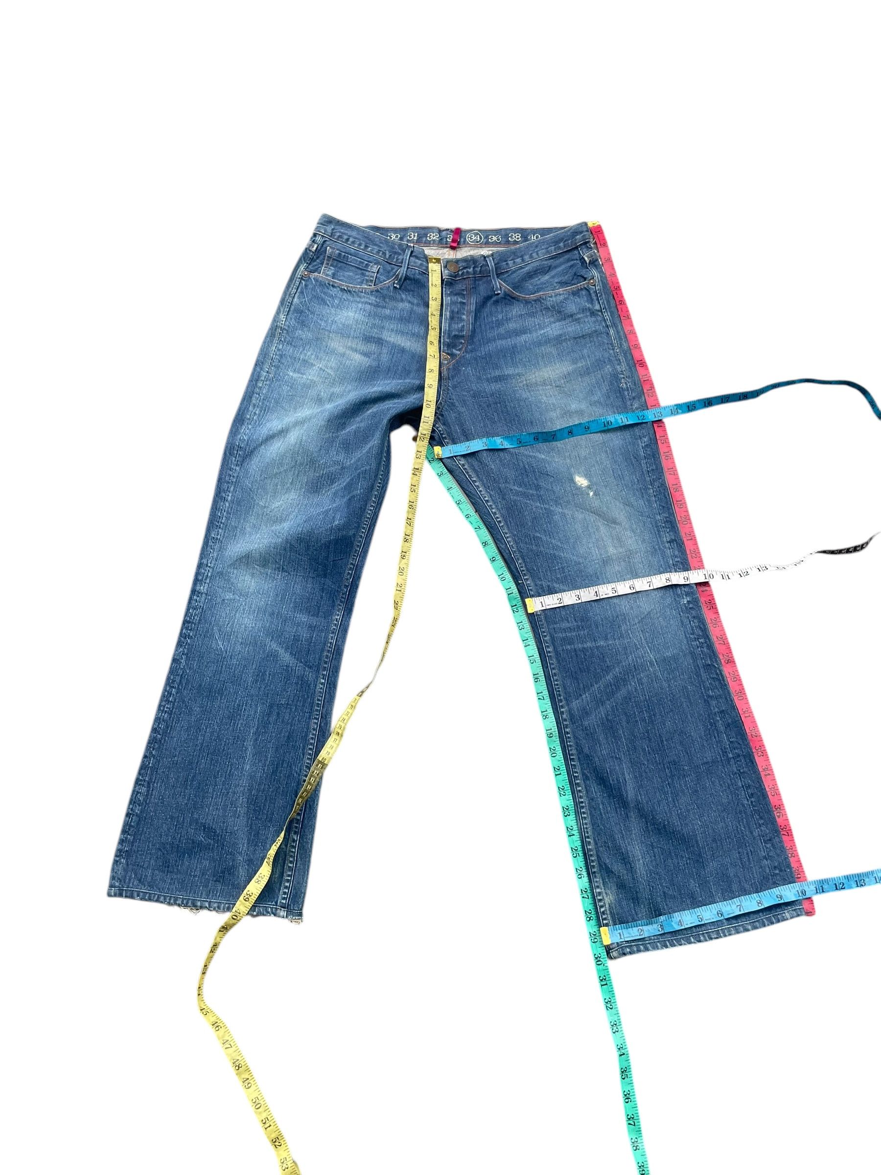 Earnest Sewn Earnest Sewn Flare Distresed Jeans Size US 35 - 9 Thumbnail