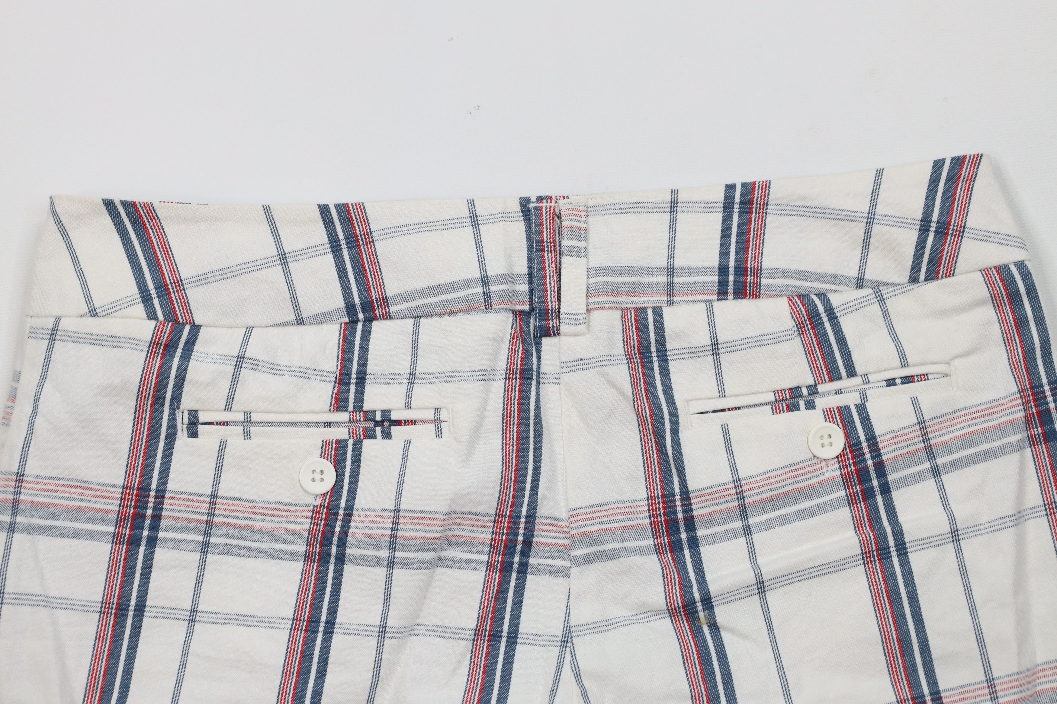 Forever 21 Vintage 90s Y2K Forever 21 Cuffed Bermuda Shorts Plaid Size 32" / US 10 / IT 46 - 10 Thumbnail