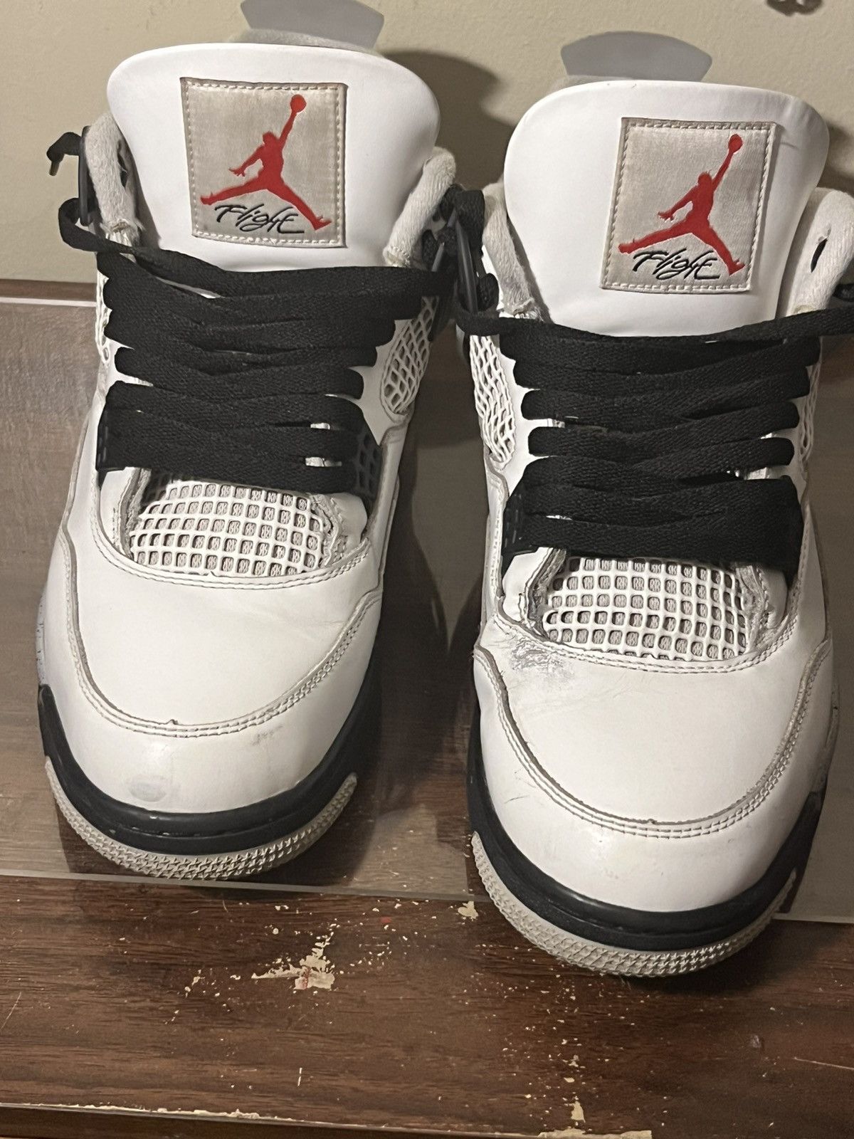 Jordan Brand Air Jordan 4 “white cement” 2025 Size US 12 / EU 45 - 4 Thumbnail