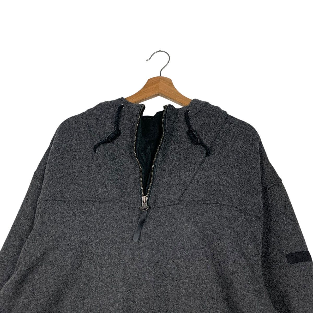 Gap GAP Half Zip Pullover Wool Hoodies Anorak Jacket #2310-C103 Size US L / EU 52-54 / 3 - 3 Thumbnail