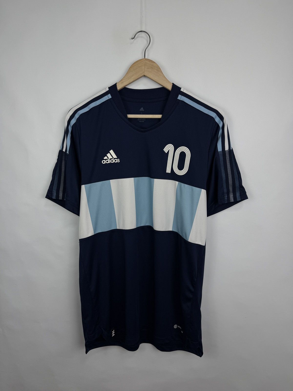 Adidas 🇦🇷 2022 Adidas Messi #10 Argentina Training Football Jersey Size US L / EU 52-54 / 3 - 3 Thumbnail