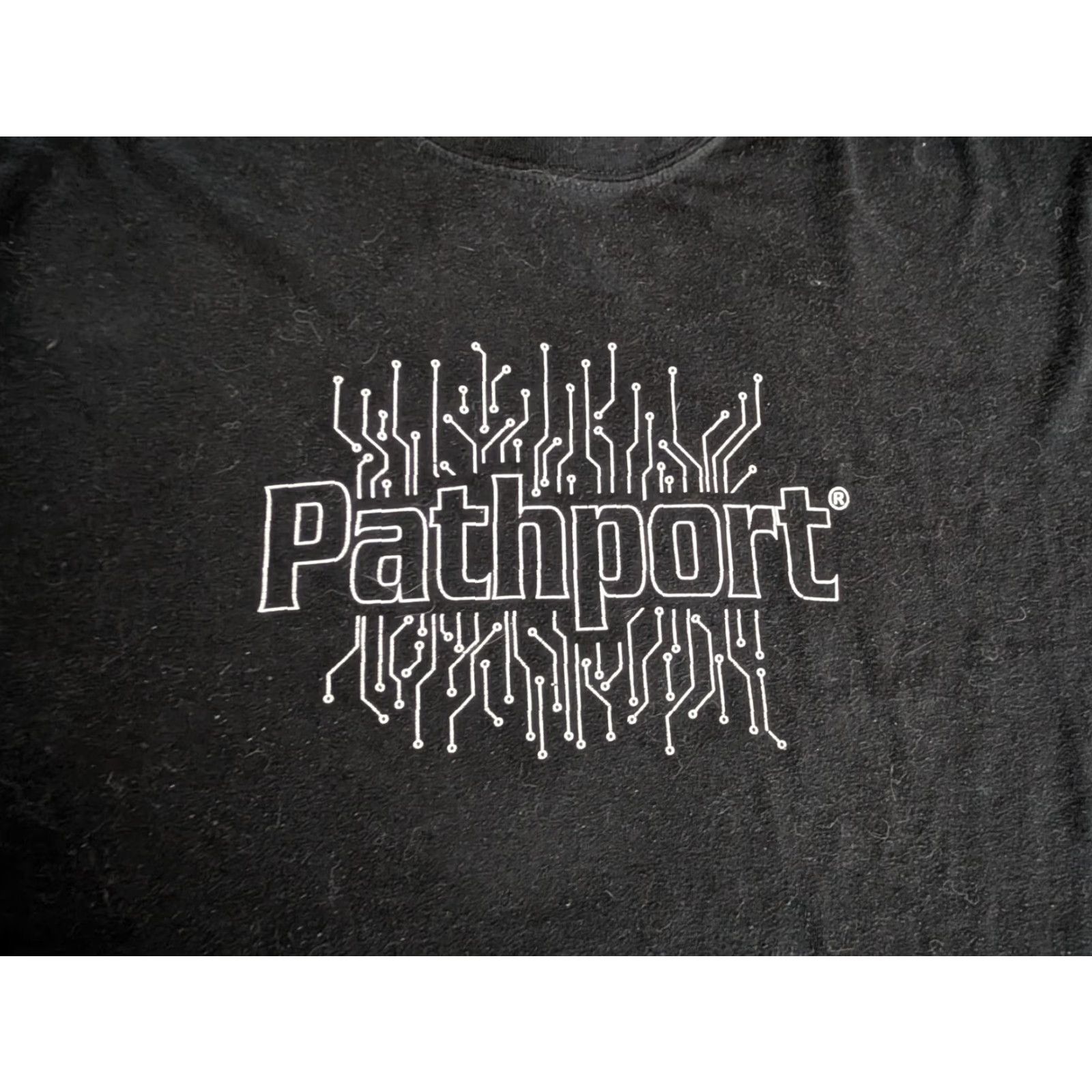 Vintage Local Laundry Collabs Pathport Mens 3XL Black Shirt Made In Canada Size US XXL / EU 58 / 5 - 2 Thumbnail