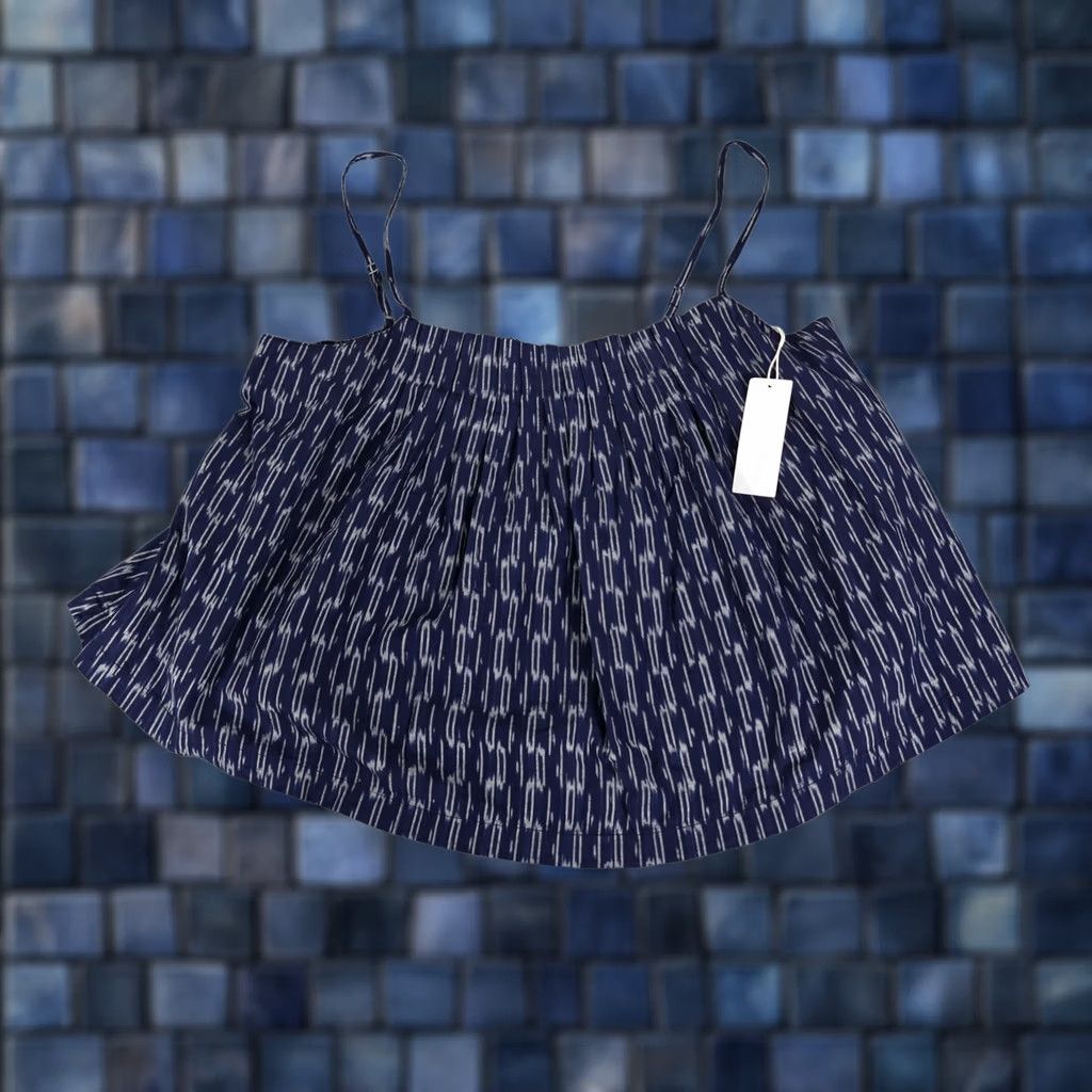 Outerknown Outerknown Piece & Co Tides Tank Top Womens Large Blue Rai Adjustable Straps New Size L / US 10 / IT 46 - 1 Thumbnail