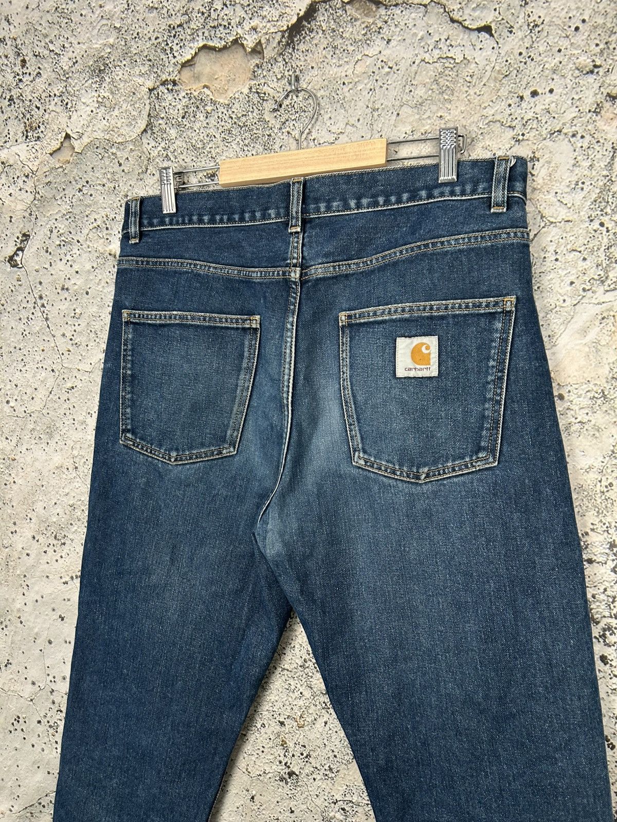 Carhartt Wip Carhartt WiP Newel Pants Streetwear Skate Rap Denim Jeans Size US 32 / EU 48 - 4 Thumbnail