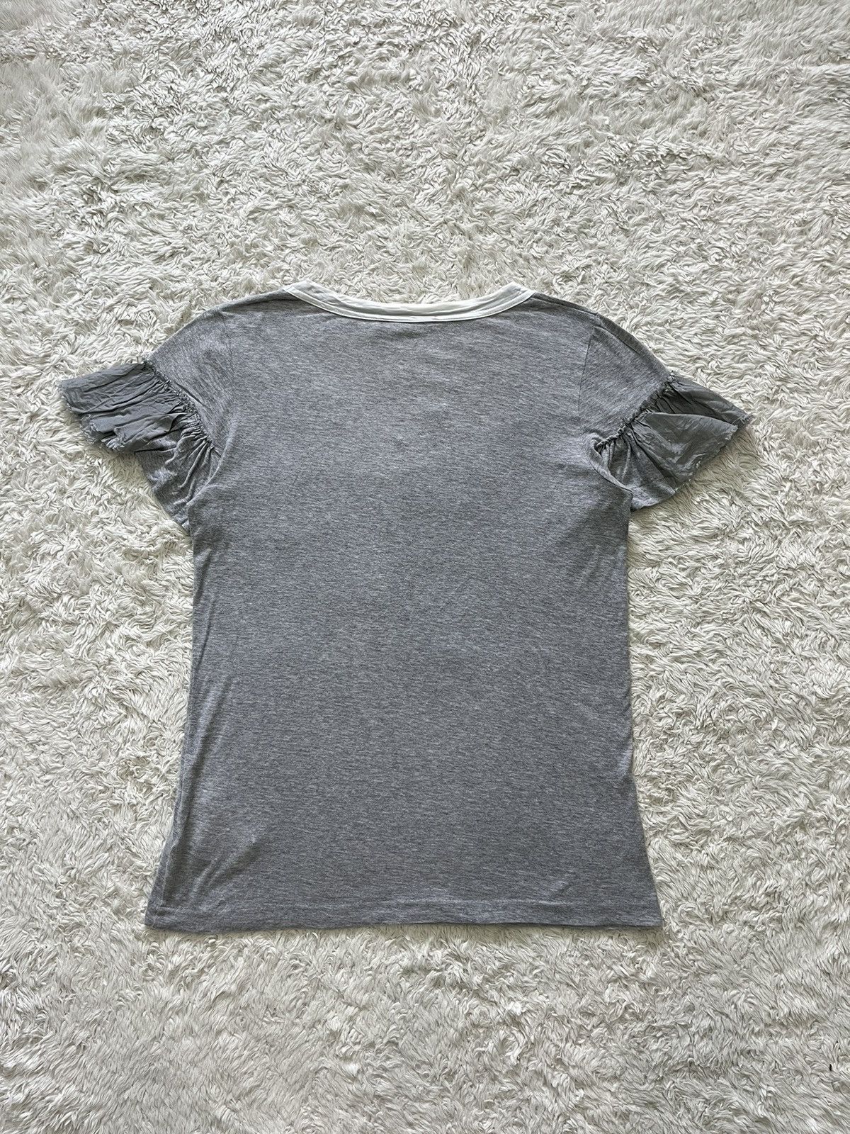Sacai sacai luck sleeve switching gather pocket t-shirt Size XS / US 0-2 / IT 36-38 - 8 Thumbnail