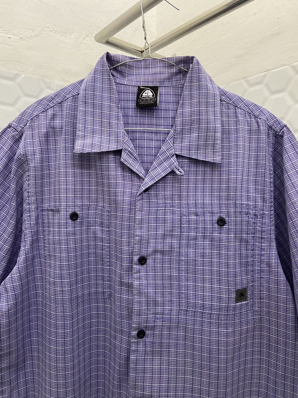 Nike ACG Nike ACG Plaid Open Collar Shirt Size US M / EU 48-50 / 2 - 4 Thumbnail