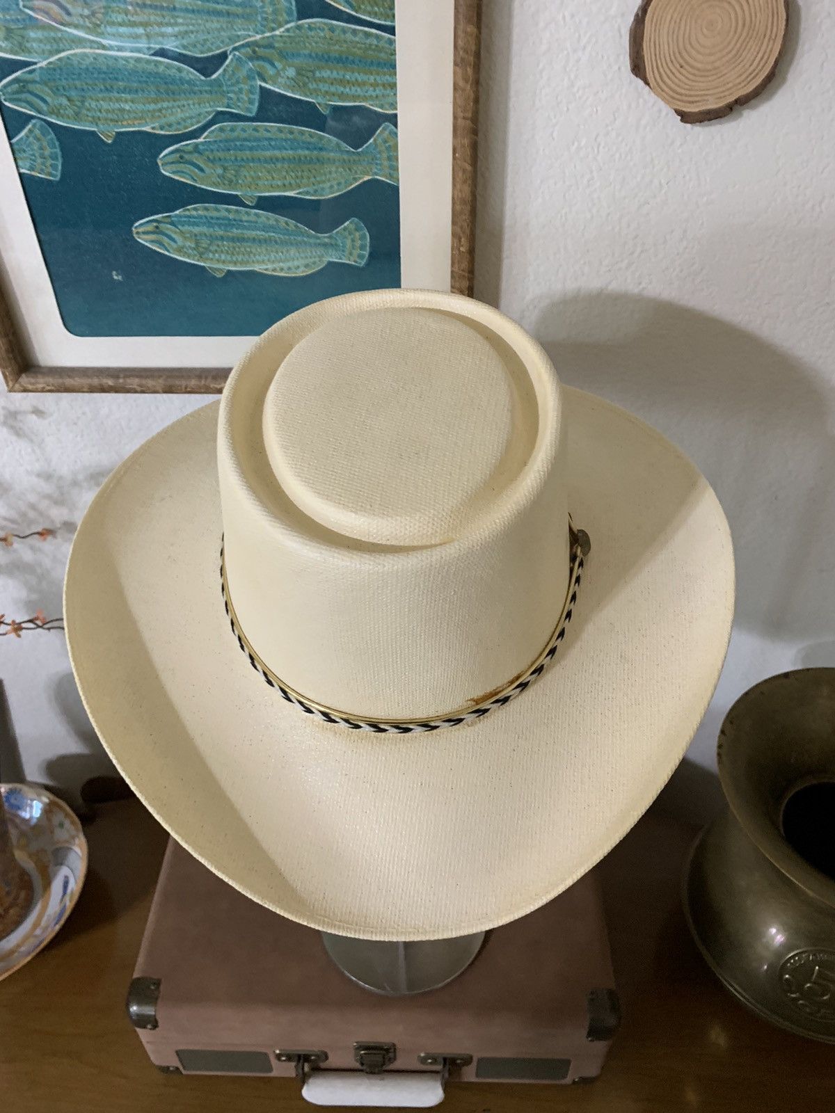 Cowboy Equipment × Summit Clothing Summit Hat Co. Cowboy hat Sz 7 1/8 57 Size ONE SIZE - 5 Thumbnail