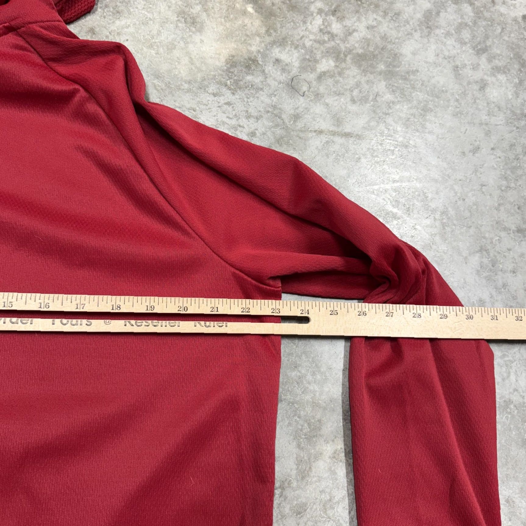 Adidas Adidas Hoodie Sweatshirt Womens XL Red Graphic Logo Pullover Training Sports Hooded Pockets Size XL / US 12-14 / IT 48-50 - 7 Thumbnail
