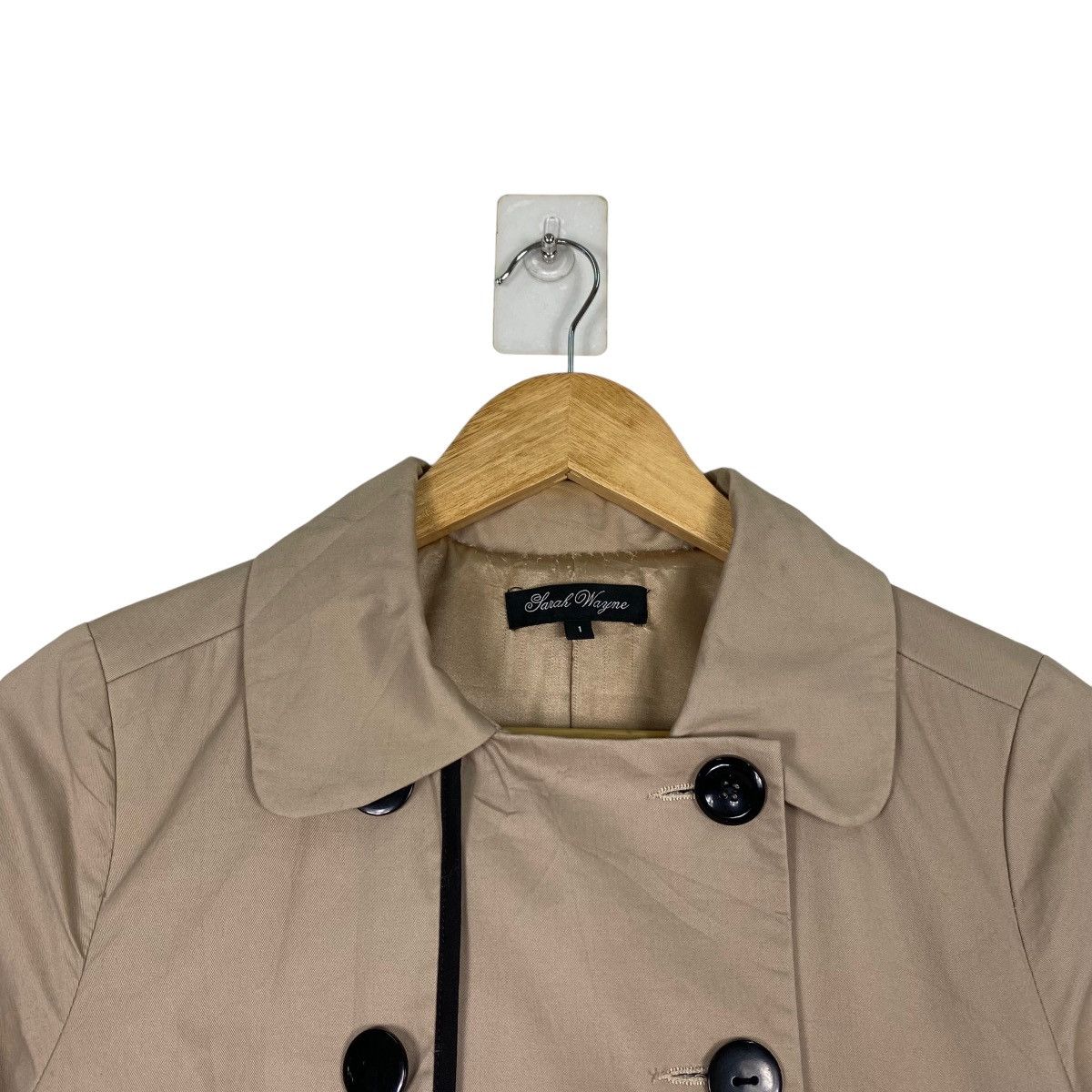 Japanese Brand SARAH WAYNER BUTTON COAT Size US M / EU 48-50 / 2 - 4 Thumbnail