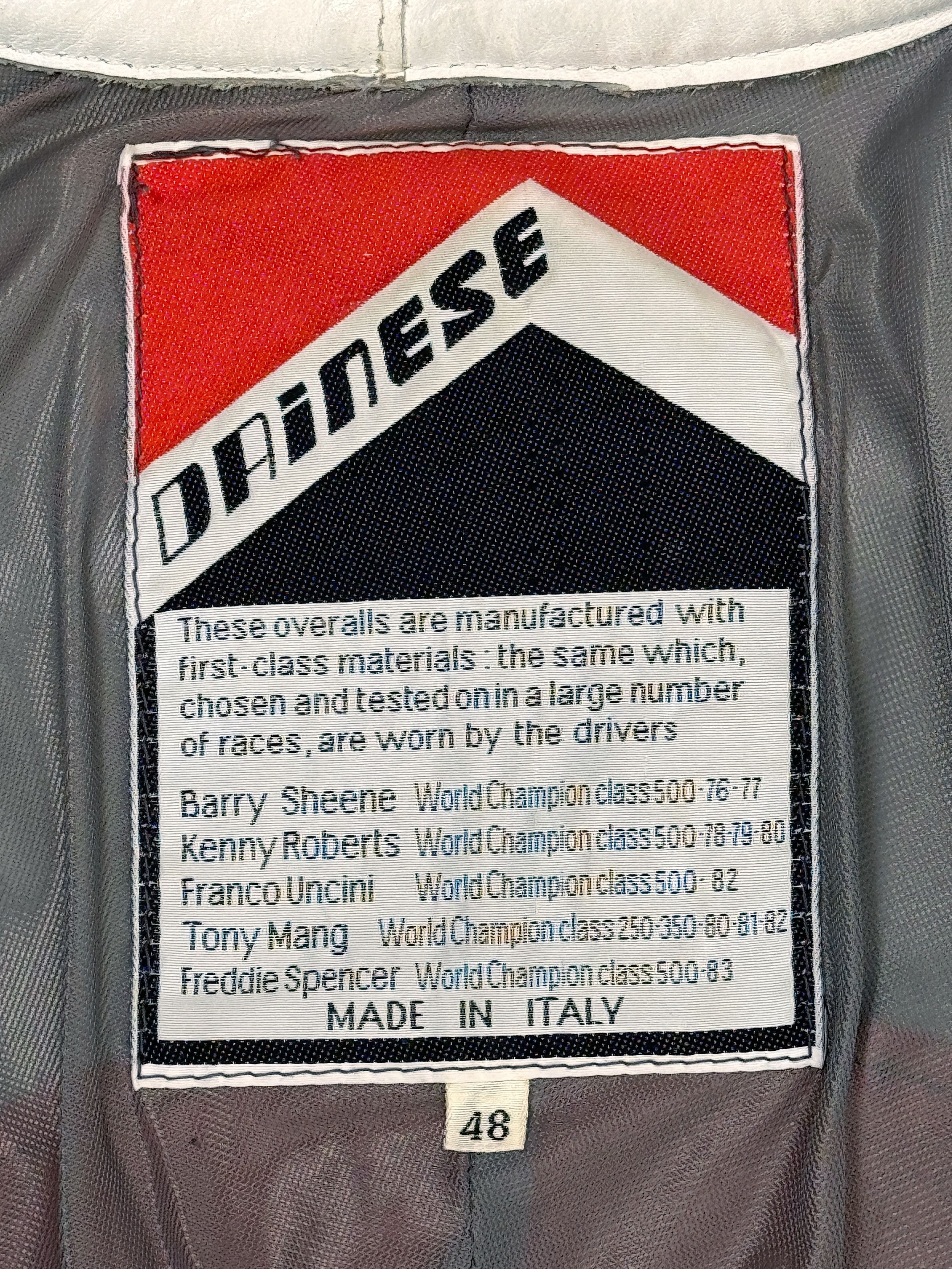 Dainese Dainese Leather Jacket & Pants Suit Freddie Spencer Size US M / EU 48-50 / 2 - 9 Thumbnail
