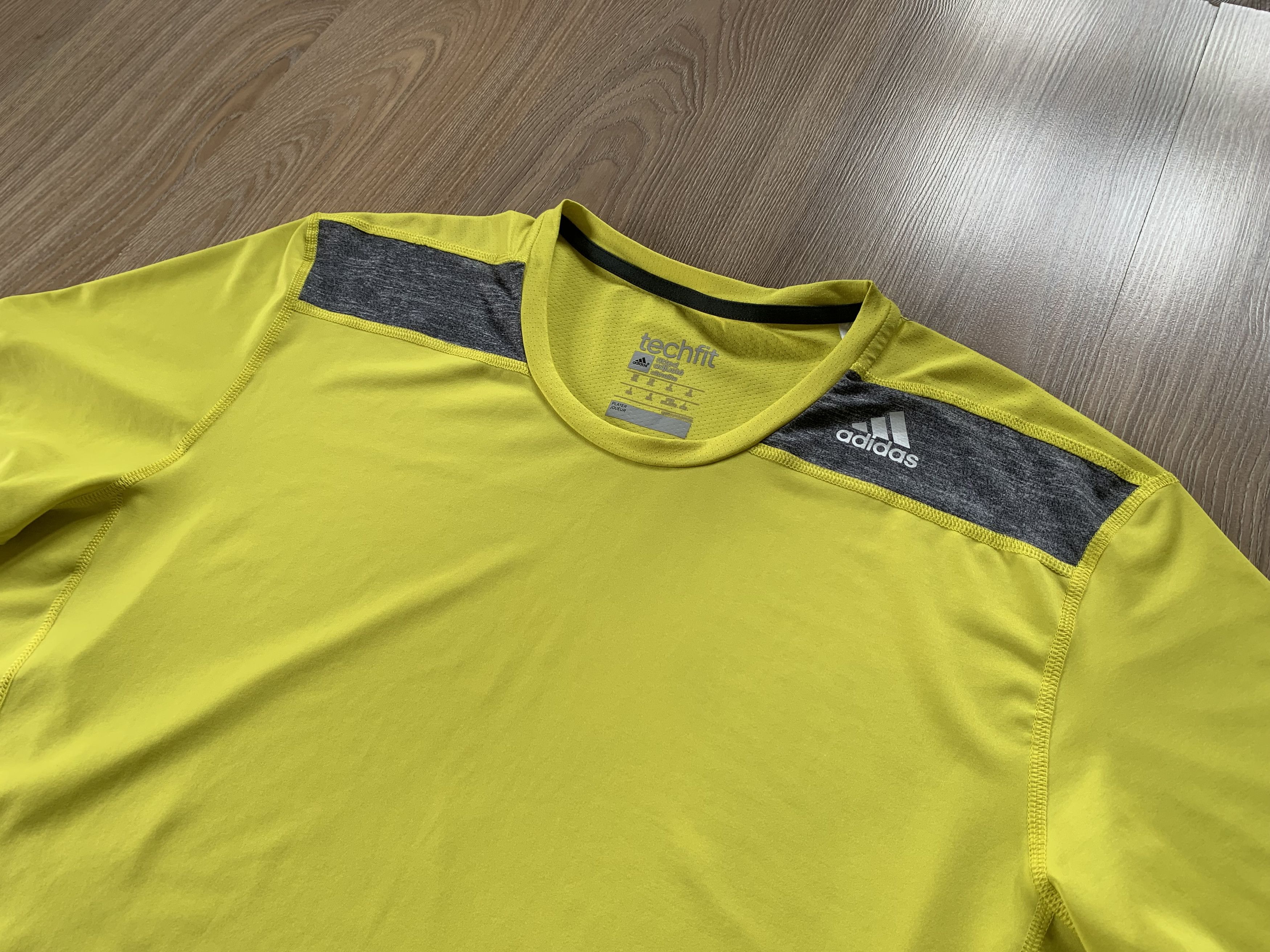 Adidas Adidas Techfit Fitted Sport Training T-Shirt Size US XXL / EU 58 / 5 - 4 Thumbnail