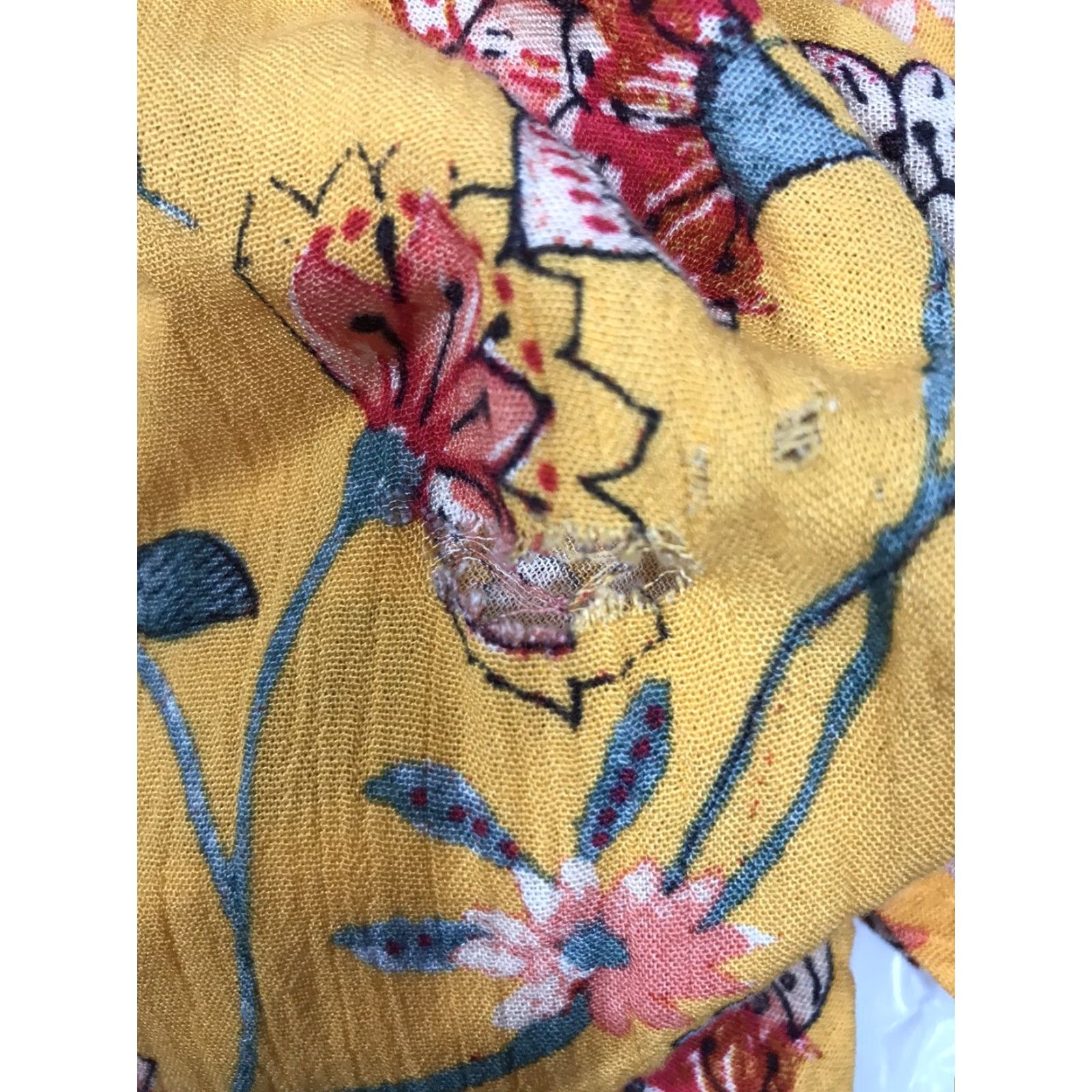 Vintage Illa Illa Wrapper Beautiful Flowy Floral Dress Womens Size Small NWT Size S / US 4 / IT 40 - 4 Thumbnail