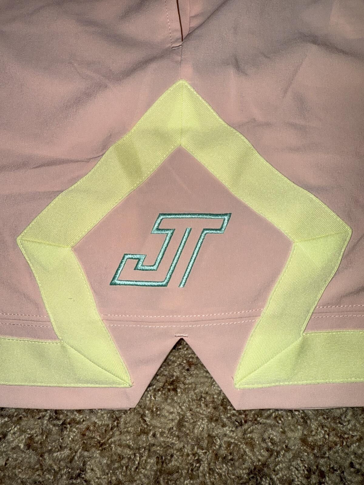 Nike Unreleased Jordan Lemonade Jason Tatum Diamond Shorts Sample Size US 36 / EU 52 - 5 Thumbnail