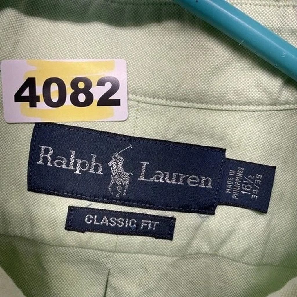 Ralph Lauren Ralph Lauren Classic Fit Button Up Oxford Shirt Men 16.5 Size US XXL / EU 58 / 5 - 2 Thumbnail
