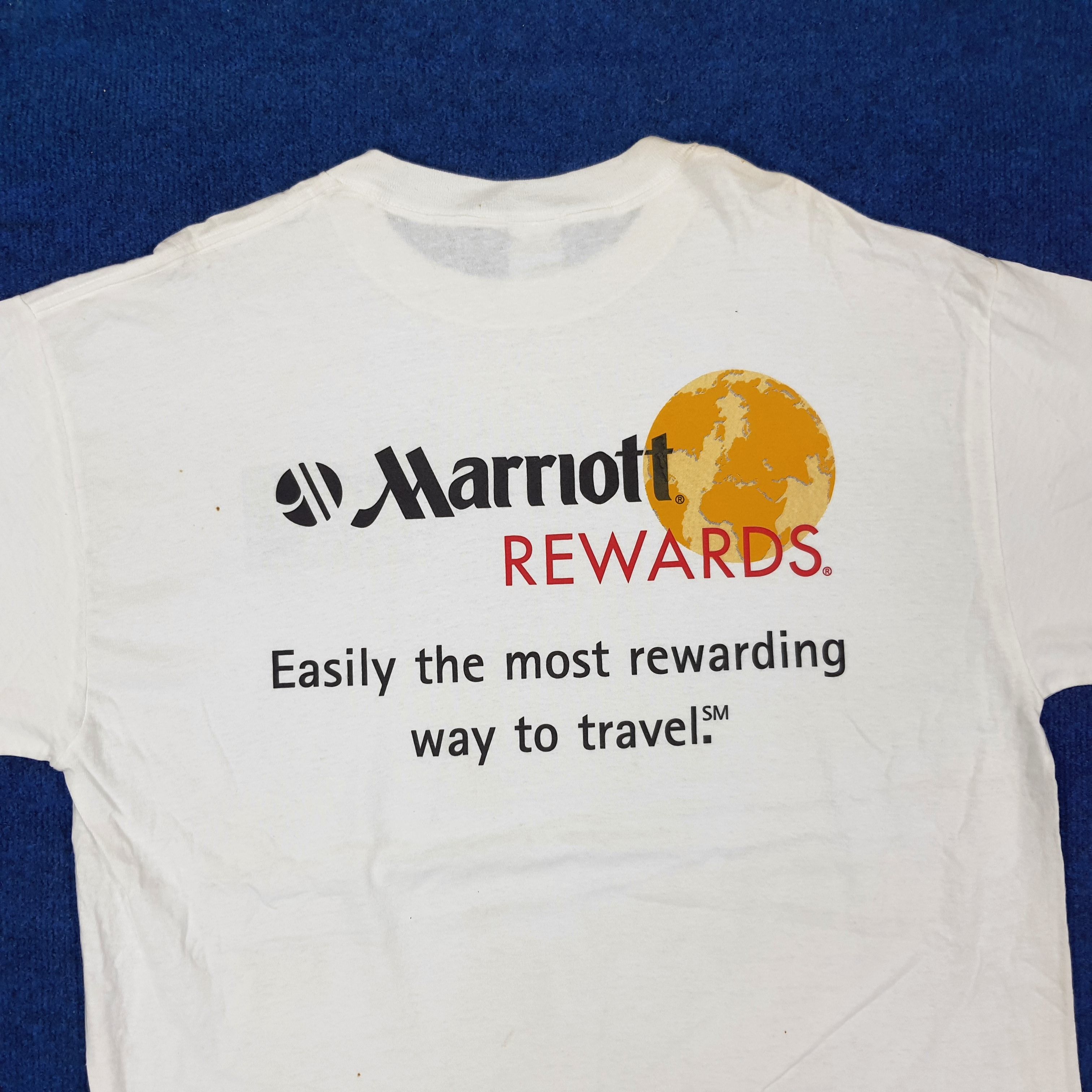 Delta Vintage Marriott Revards VISA Travel Tshirt C239N10 Size US XL / EU 56 / 4 - 2 Thumbnail