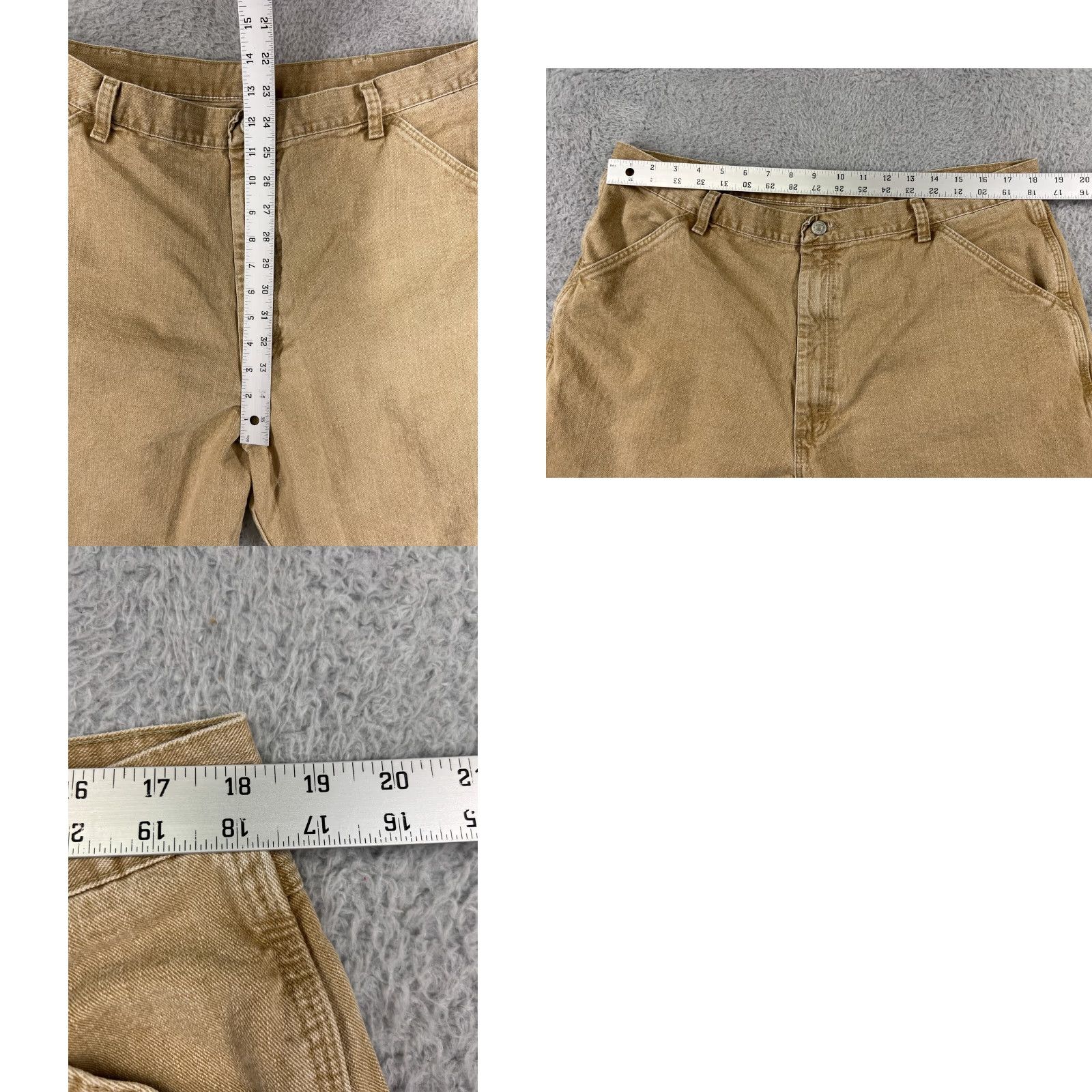 Wrangler Wrangler Shorts Mens 38 Beige Cotton Blend Pocket Cargo Pocket Chino Casual Outdoor 90s Theme Vintage No Size US 38 / EU 54 - 9 Thumbnail