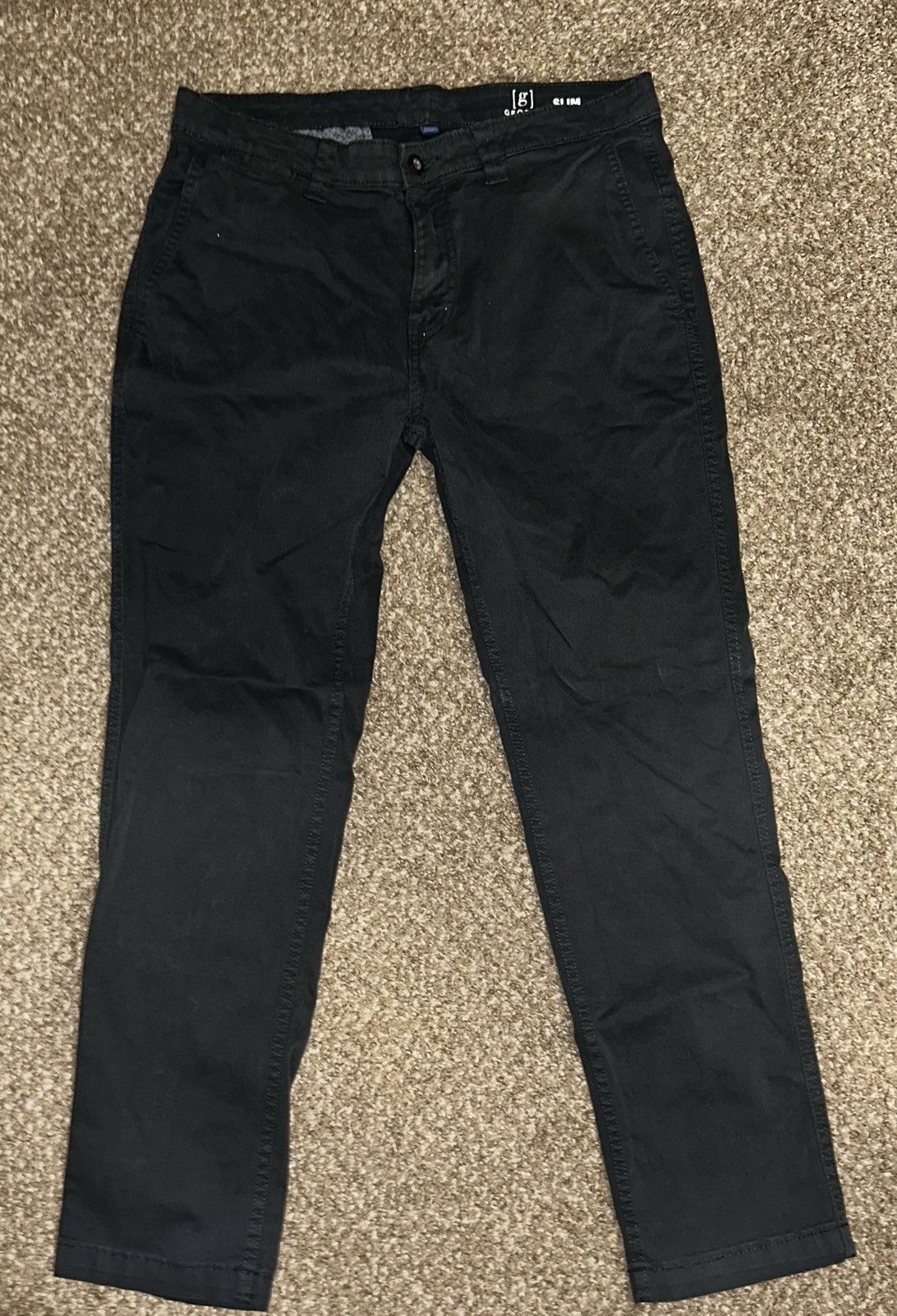 Other Black George Khakis Pants Size US 33 - 3 Thumbnail