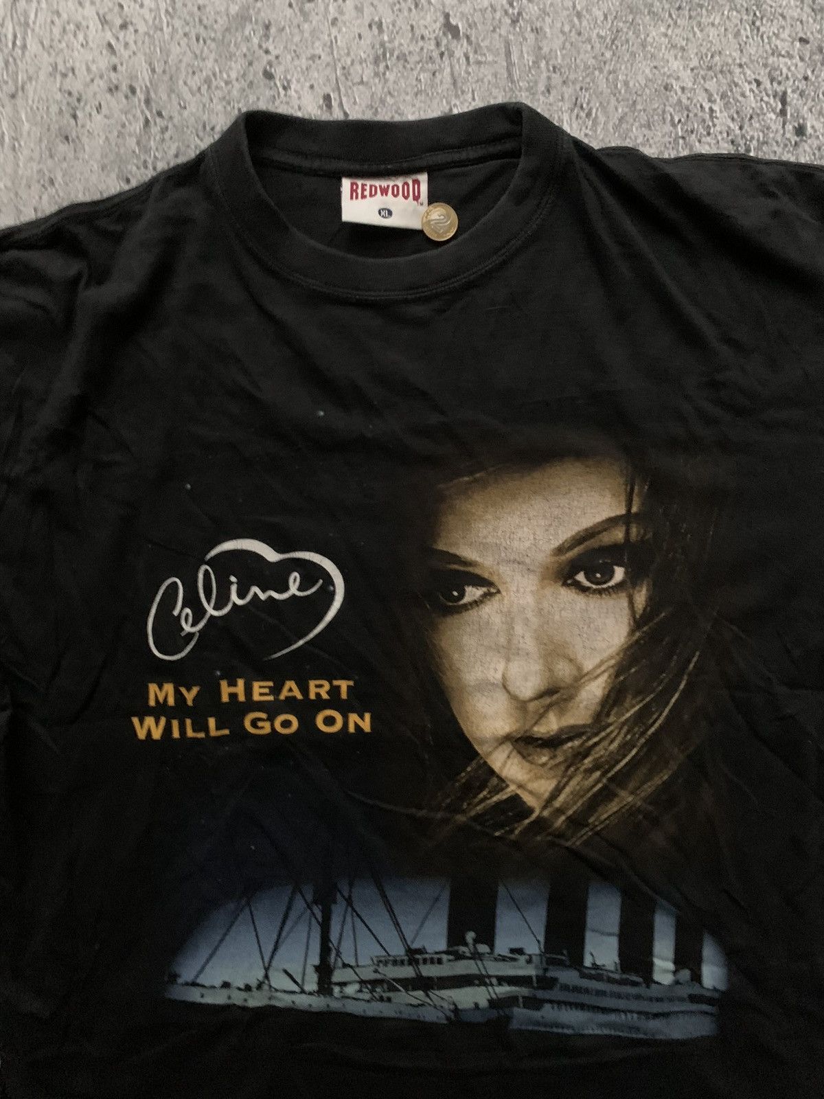 Vintage Vintage 99 Celin Dion tee Size US XL / EU 56 / 4 - 2 Thumbnail