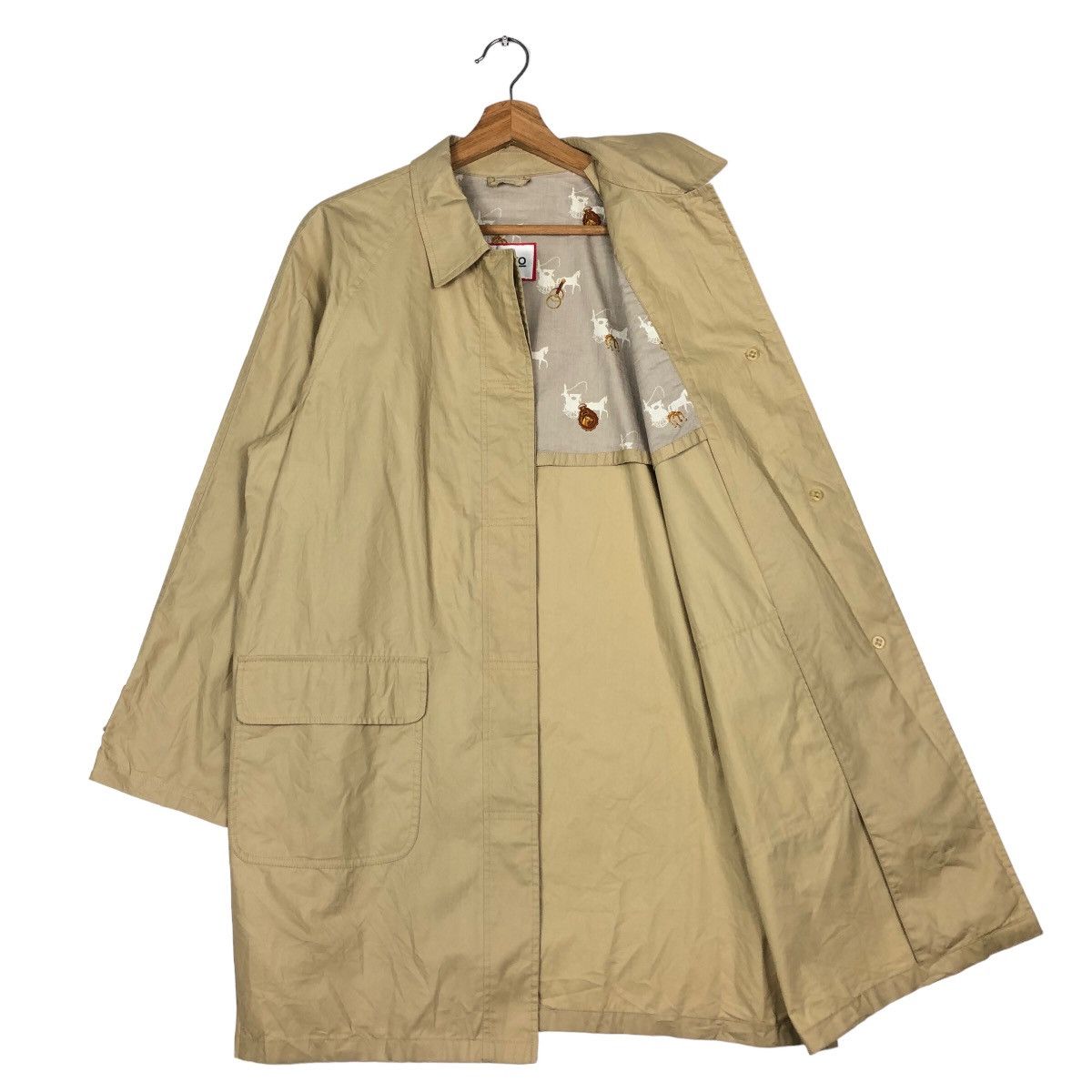 Herno 🔥Vintage Herno Made in Italy Long Jacket Rare Lining Design Size US M / EU 48-50 / 2 - 11 Thumbnail