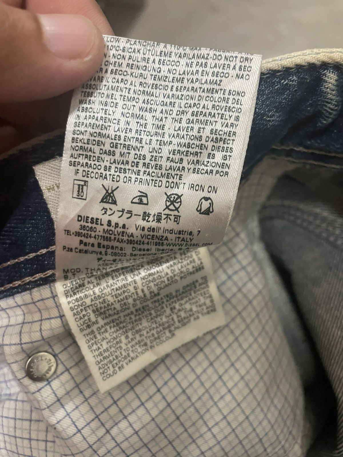 Diesel Diesel Industry Distressed Jeans Skinny denim Size US 31 - 9 Thumbnail