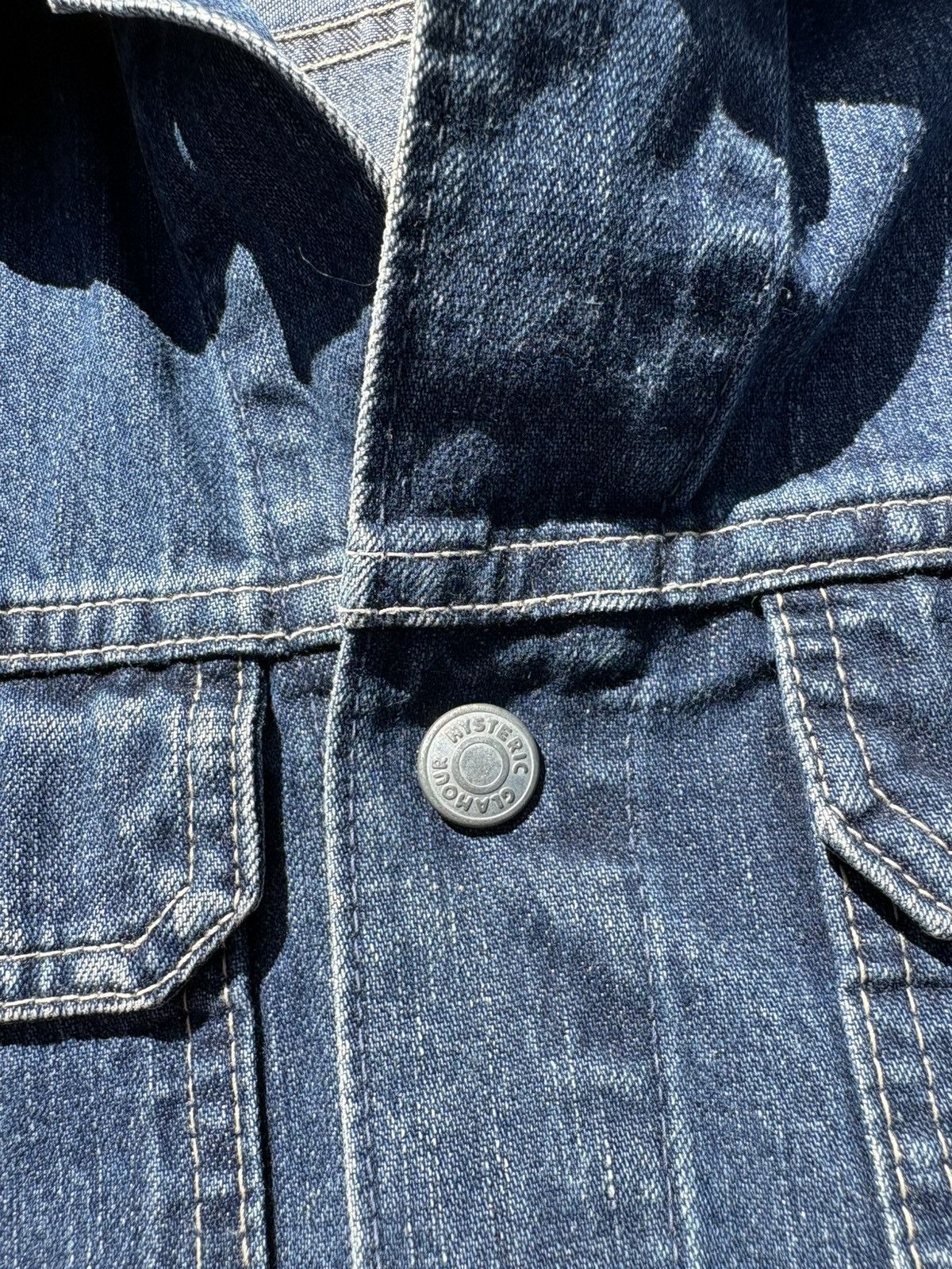 Hysteric Glamour HG “Proud to be Hysteric” Denim Jacket Size US XS / EU 42 / 0 - 6 Thumbnail