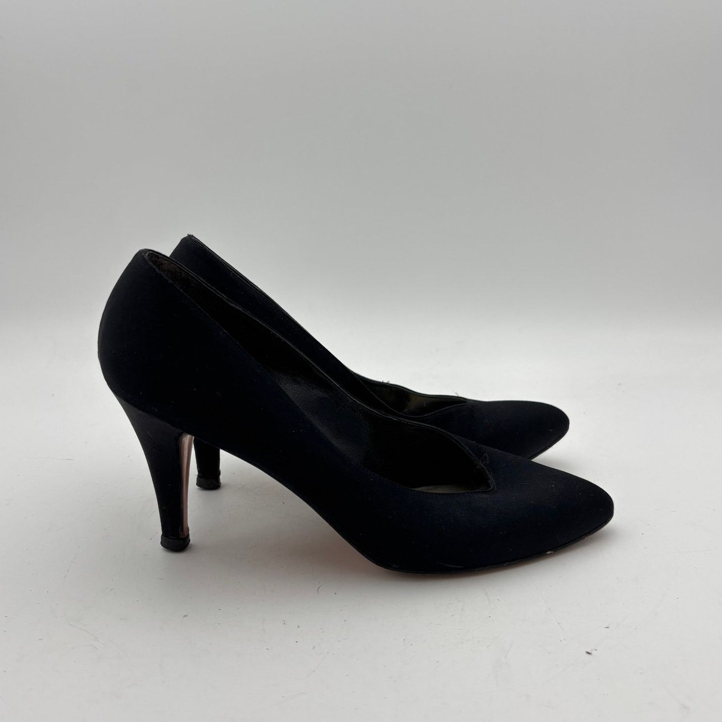 Yves Saint Laurent Yves Saint Laurent YSL Paris Satin Pumps Heels Women's 8M Size US 8 / IT 38 - 3 Thumbnail